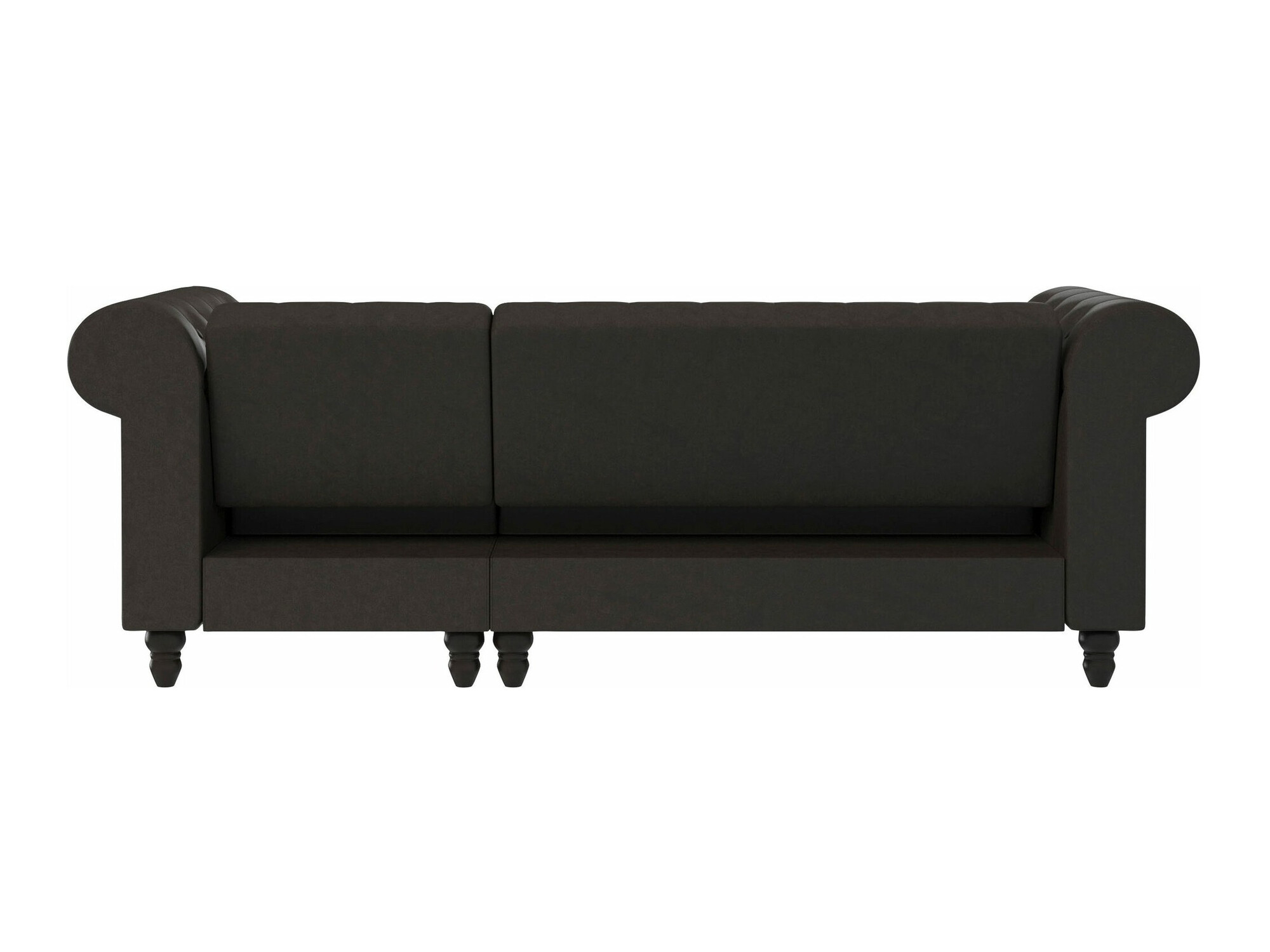 Chesterfield stūra dīvāns Tulsa 622 (Dakr brūns)