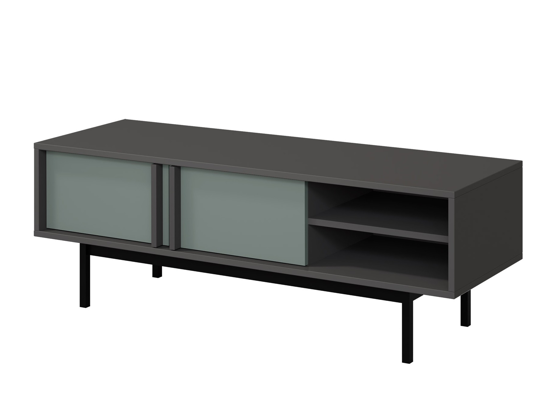 TV galds Levali 109 (Putekļaini zaļa)