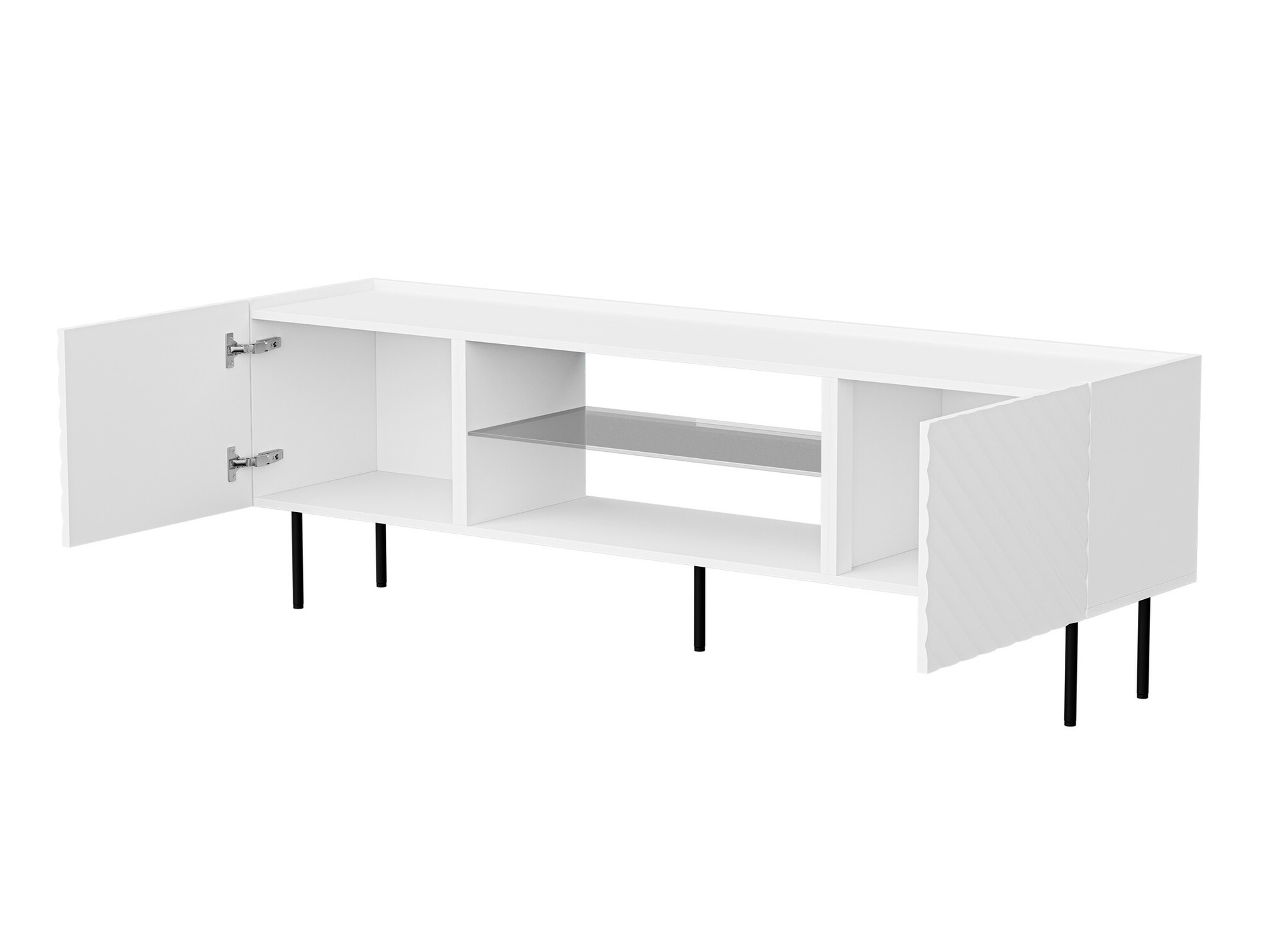 TV galds Sillen II (Melns)
