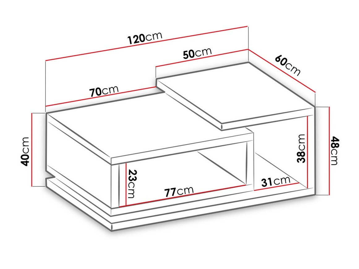 Viesistabas komplekts Lutiva 107