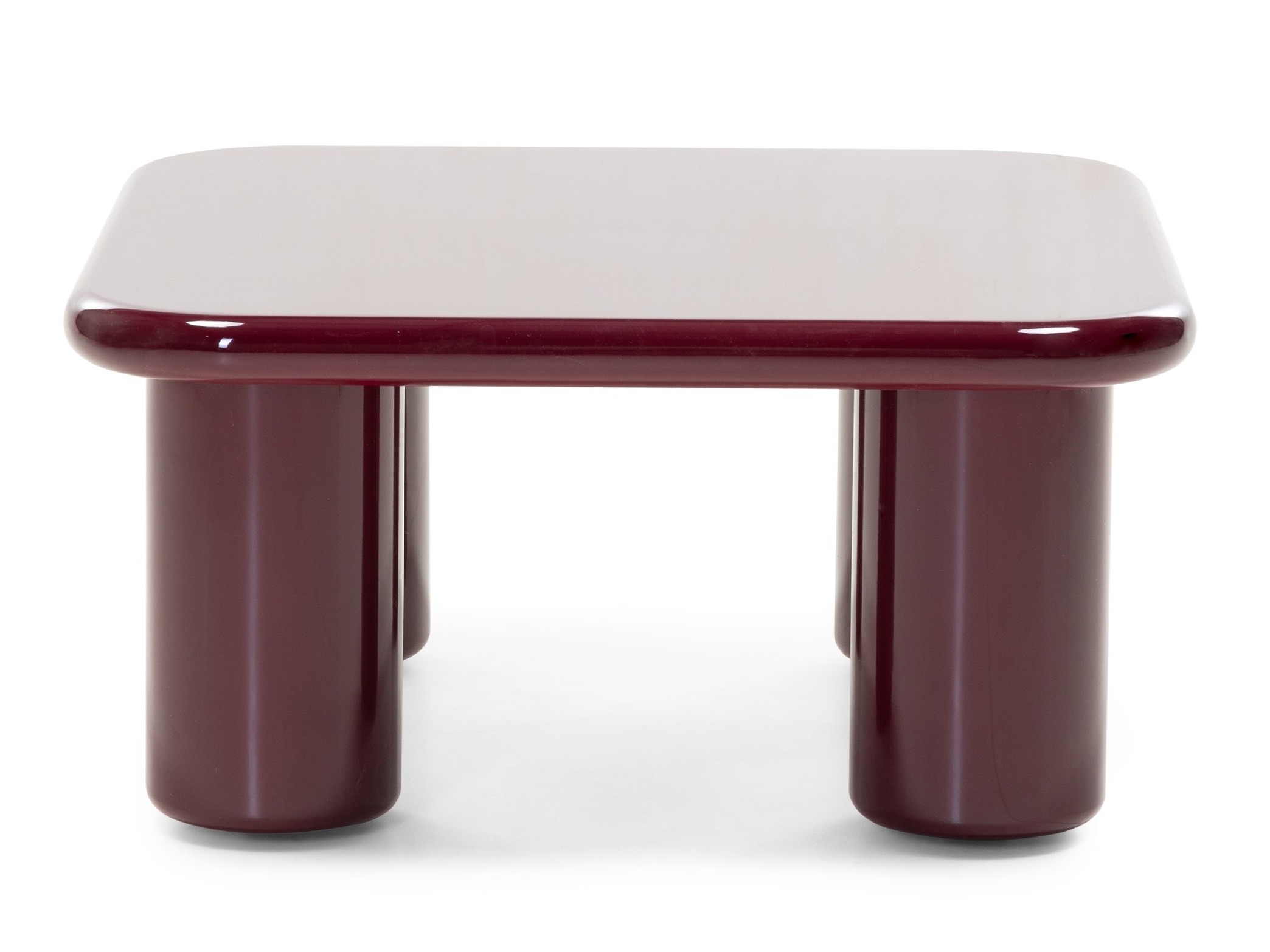Žurnālu galdiņš Burleson 331 (Bordo)