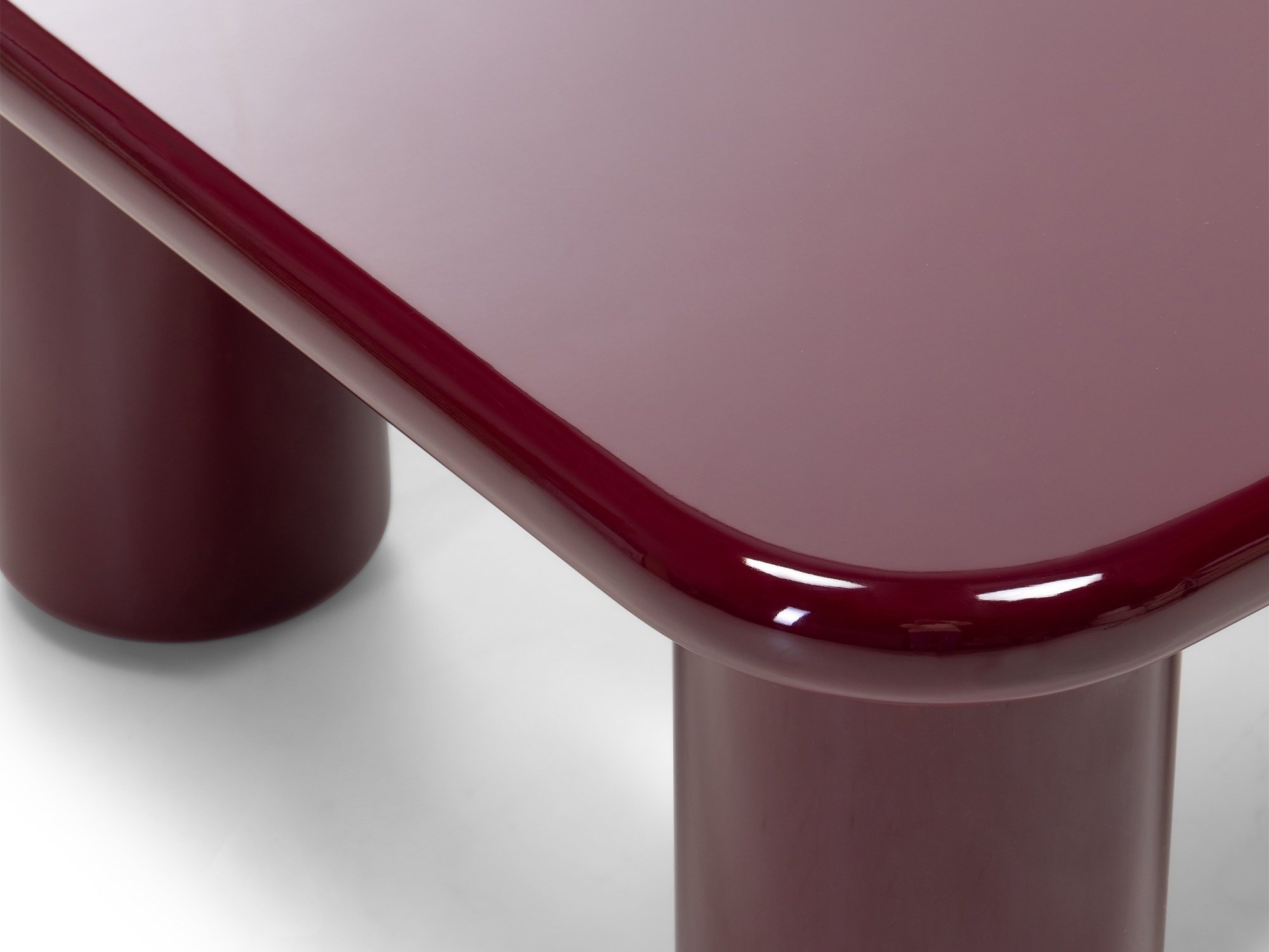 Žurnālu galdiņš Burleson 331 (Bordo)