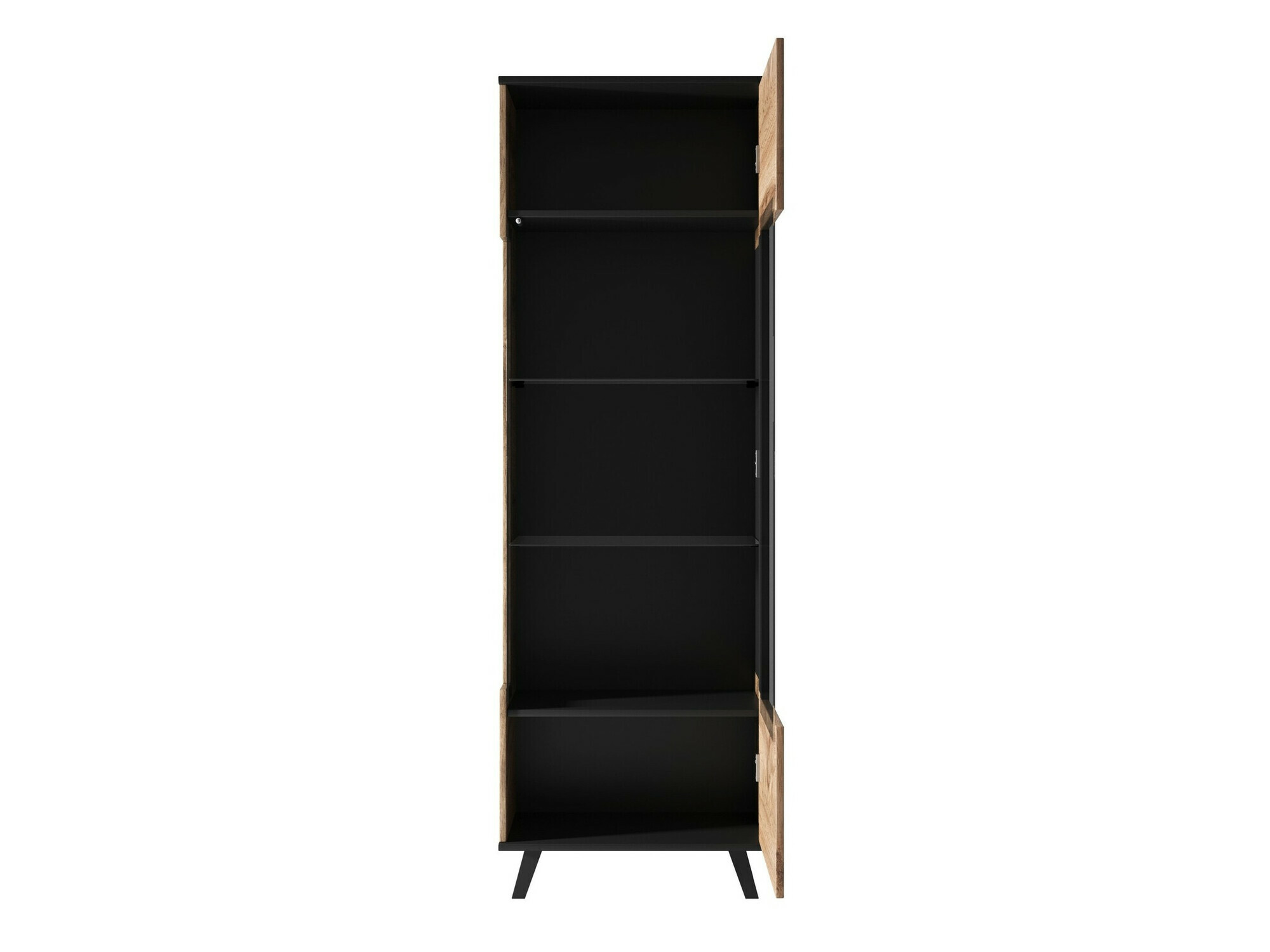 Viesistabas komplekts Luelia 108 (Melns + Votan ozols)