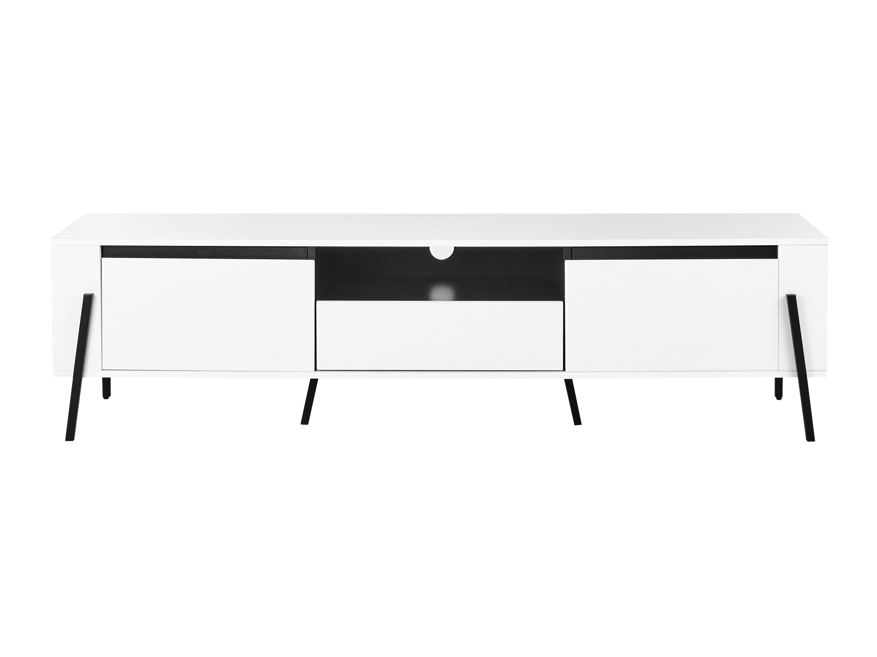 TV galds Berwyn 544 (Balts + Melns)
