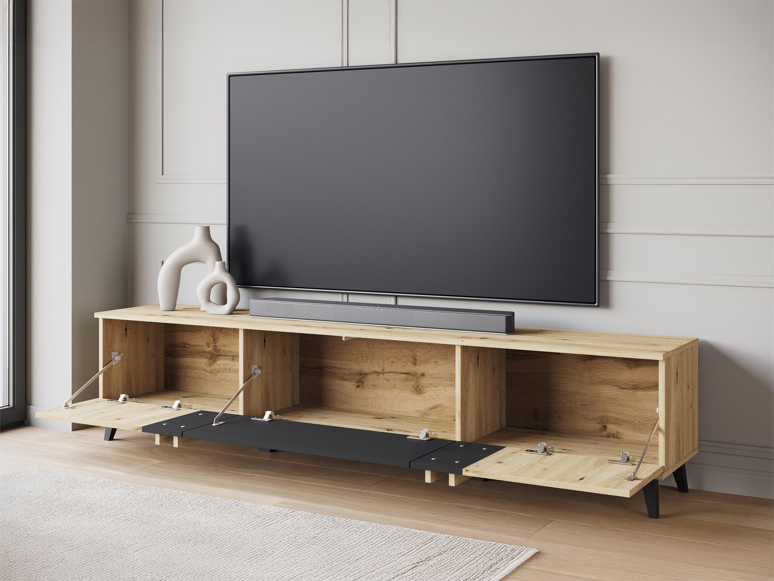 TV galds Facetor (Grafīts)
