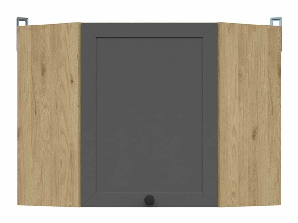 Moduļu piekarams stūra skapis Classic Grey Oak 104