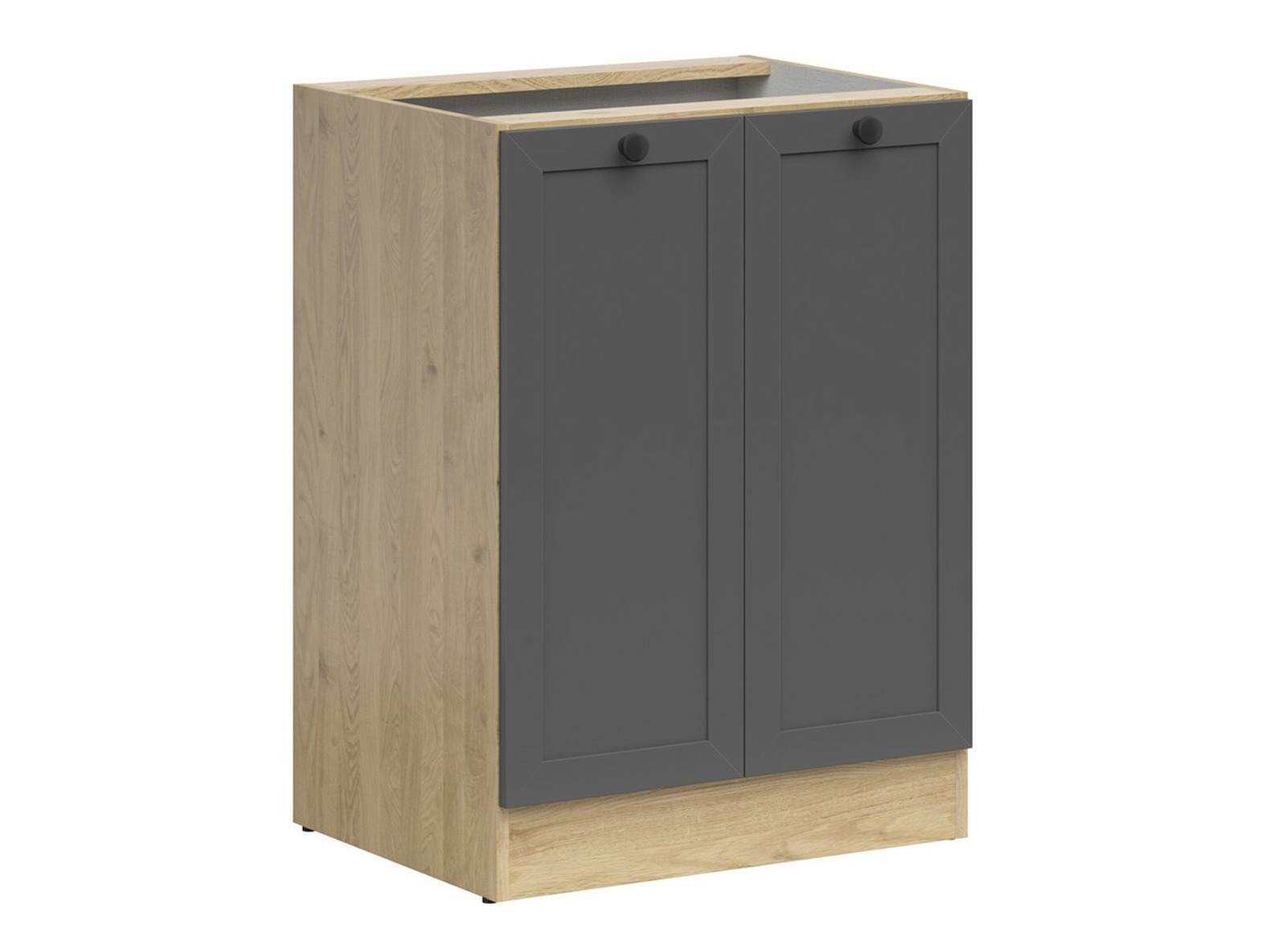 Moduļu skapis ar durvīm Classic Grey Oak 105