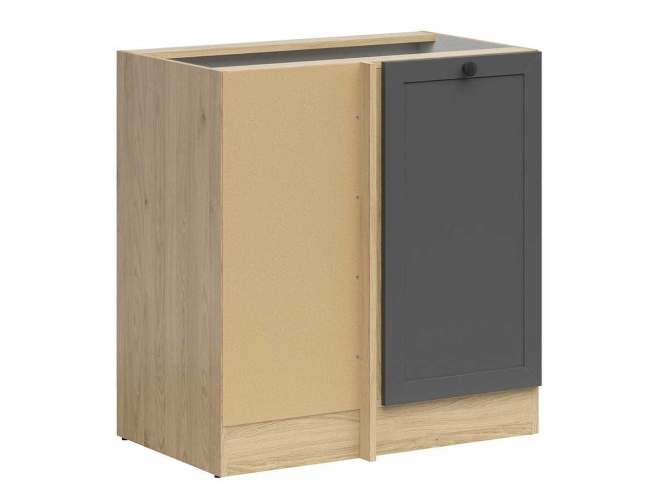 Moduļu stūra skapis Classic Grey Oak 115