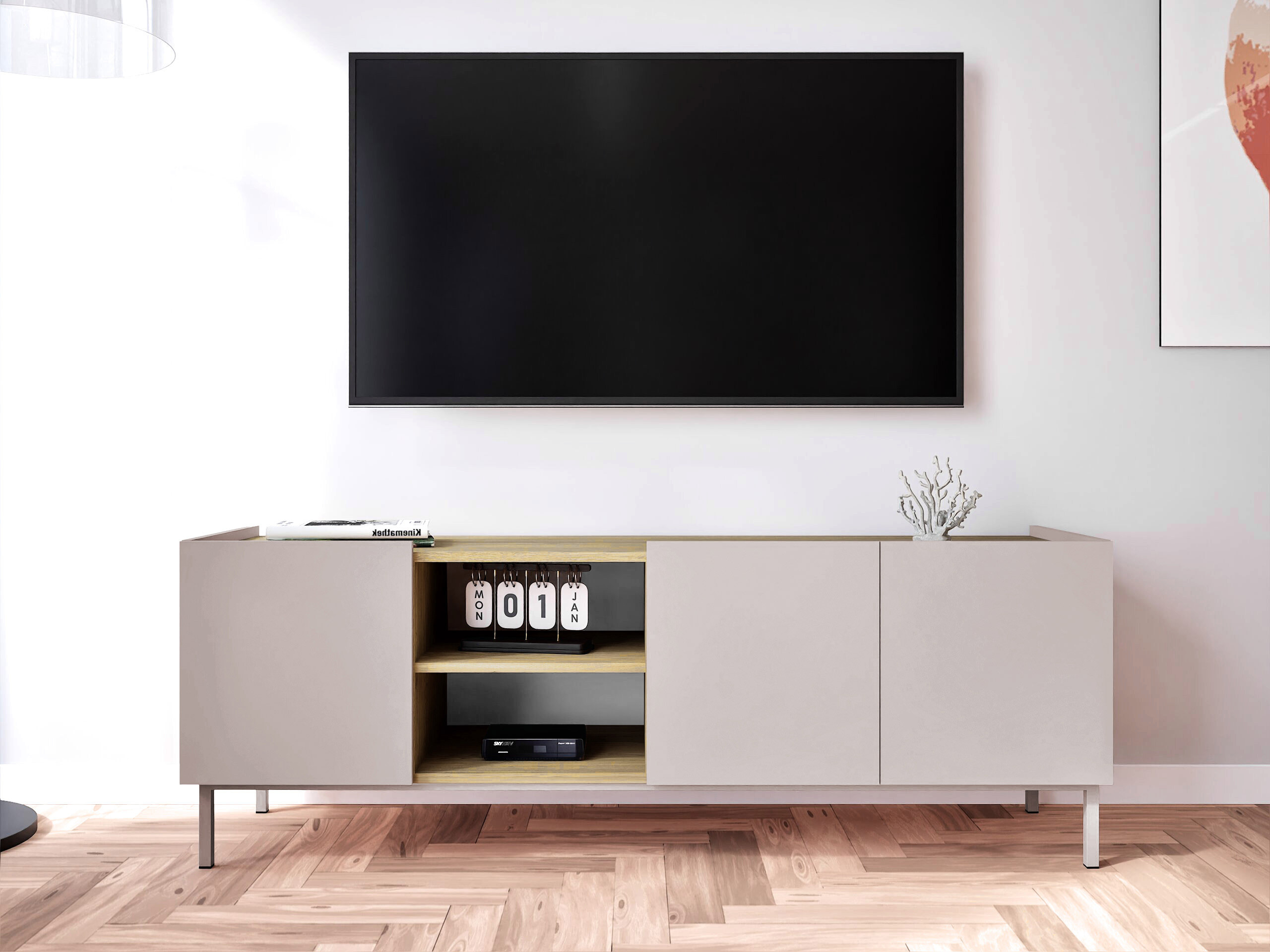 TV galds Veldome 102 (Kašmirs + Ozols)
