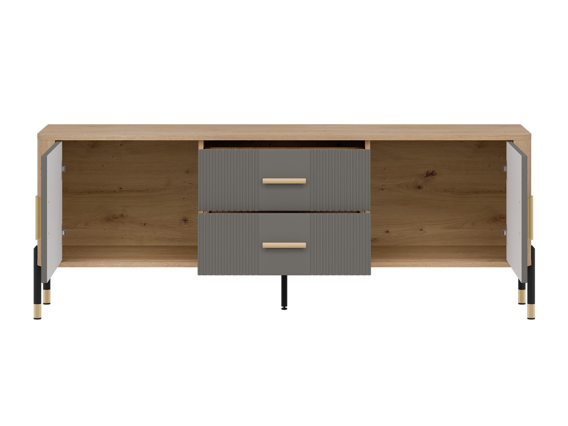 TV galds Flosora 103 (Pelēks)