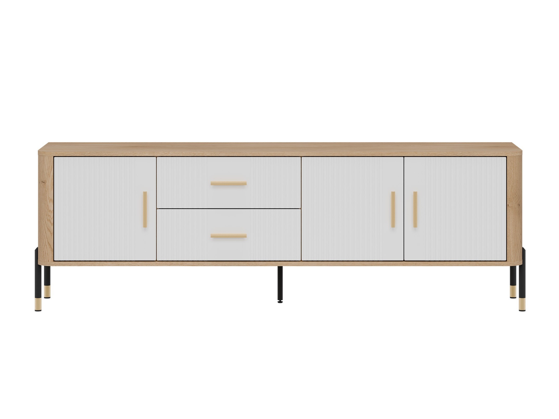 TV galds Flosora 105 (Balts)