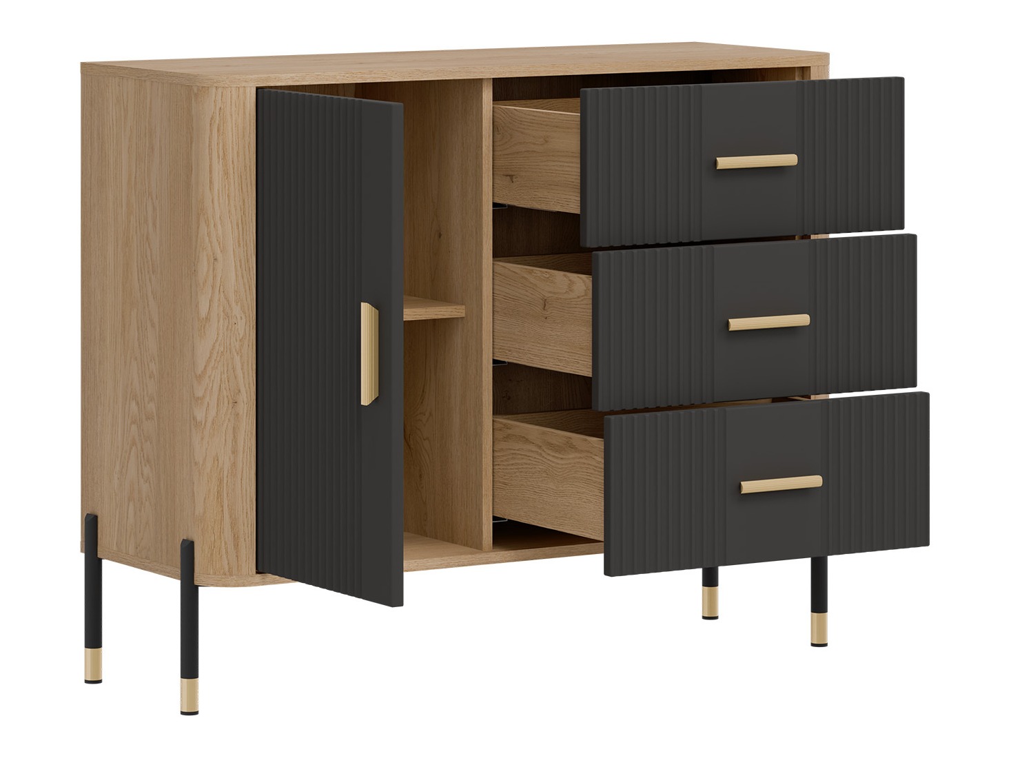 Kumode Flosora 107 (Antracīts)