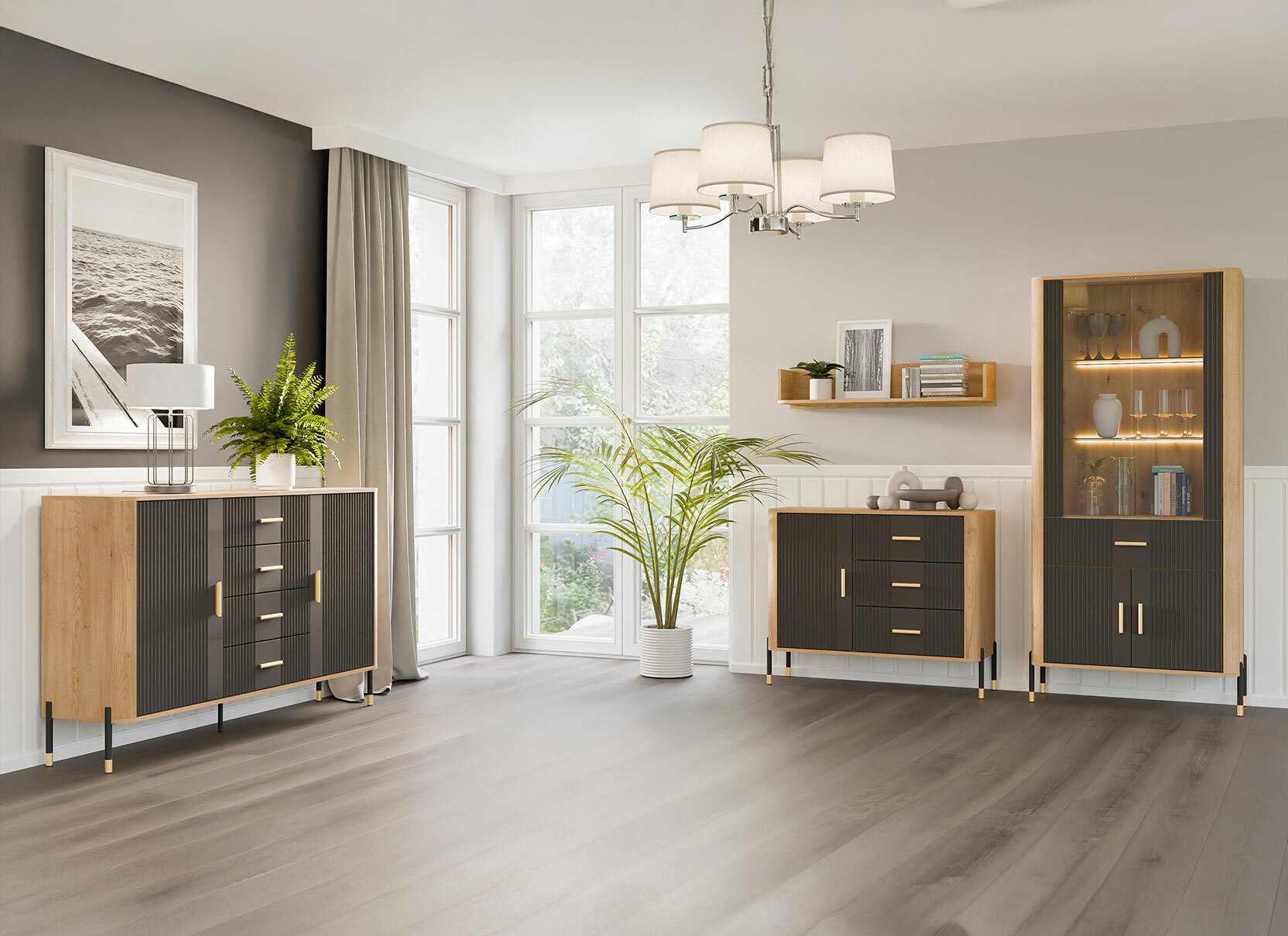 Kumode Flosora 107 (Antracīts)