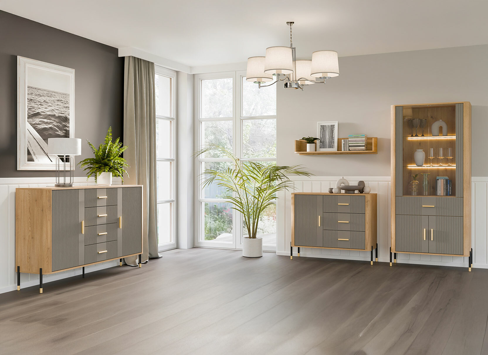 Kumode Flosora 107 (Pelēks)
