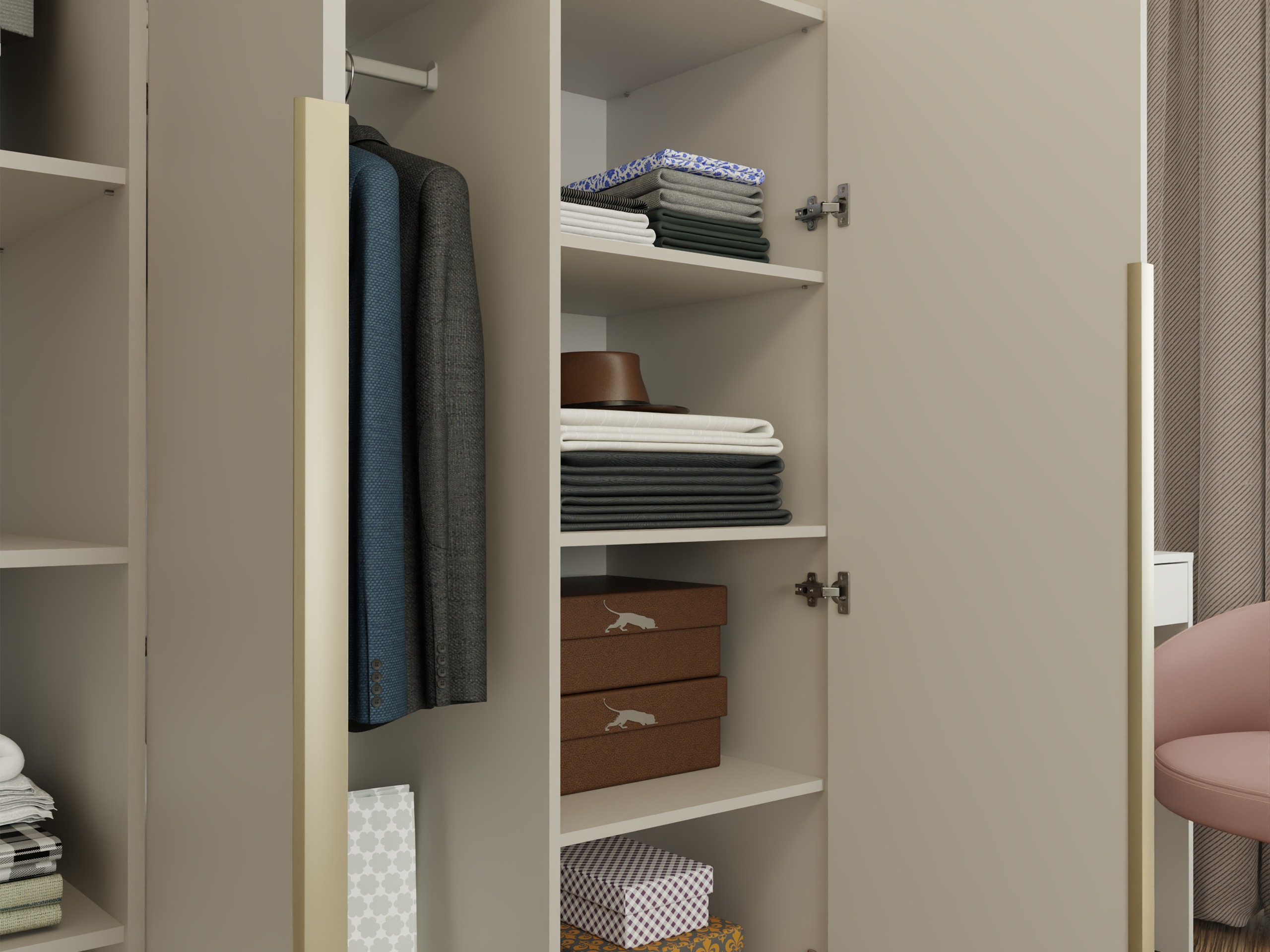 Skapis Mandeville 369 (Kašmirs + Zelta)