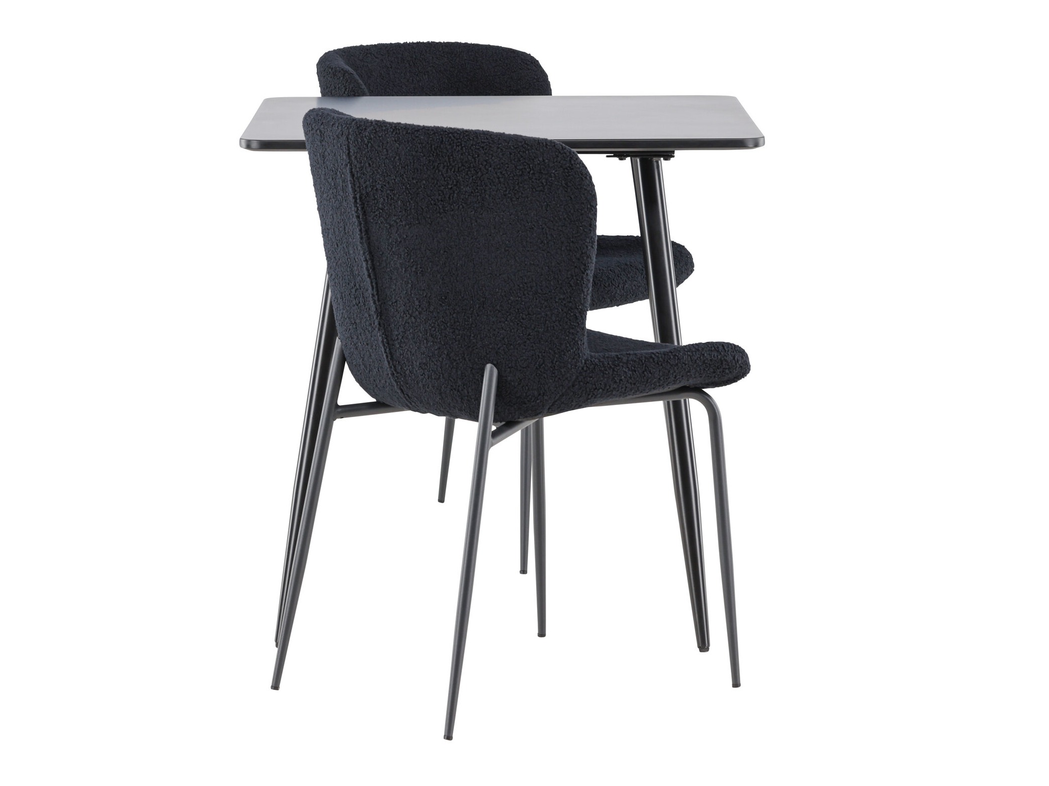 Ēdamistabas komplekts Dallas 4910 (Melns)