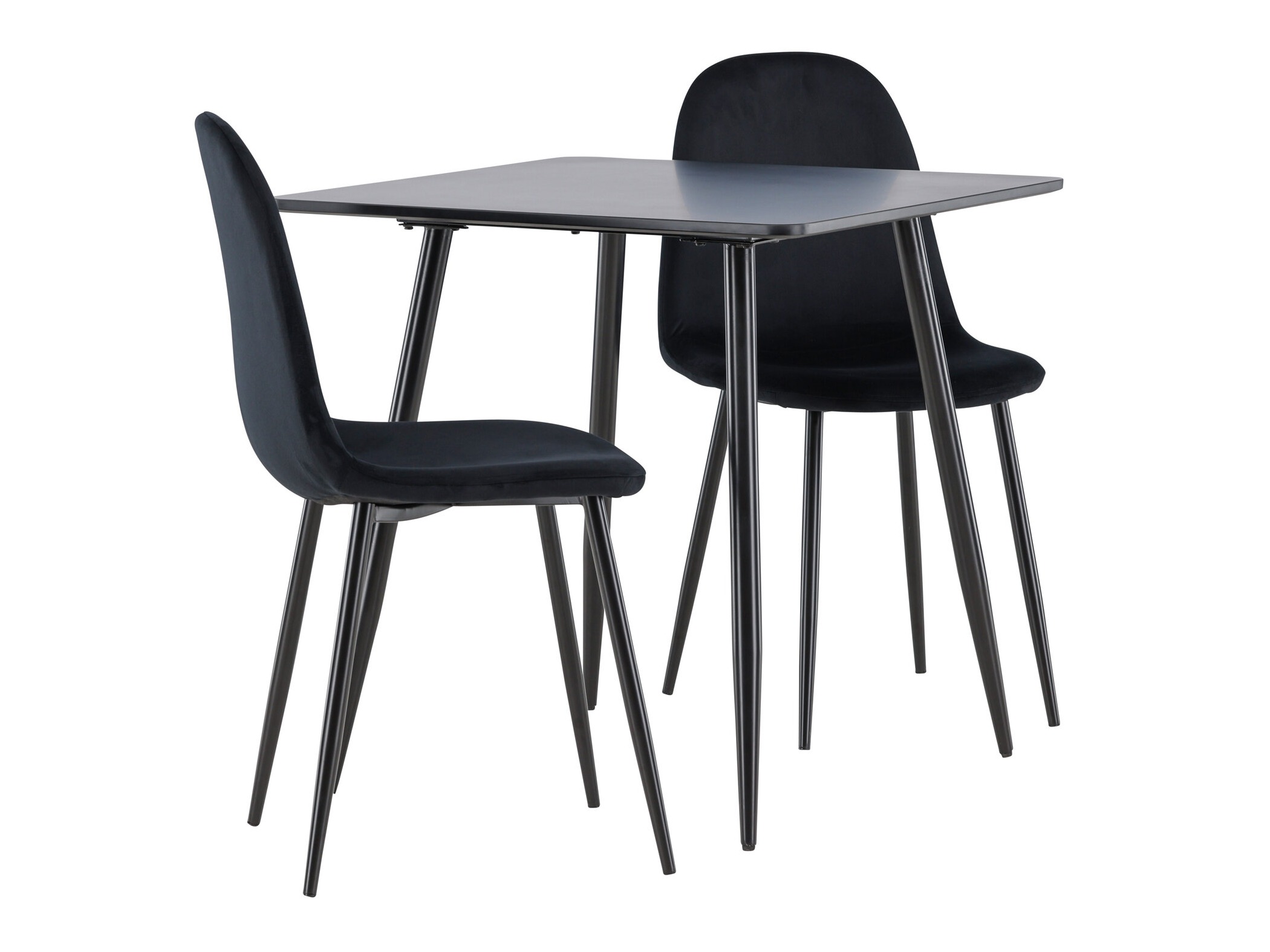 Ēdamistabas komplekts Dallas 4909 (Melns)