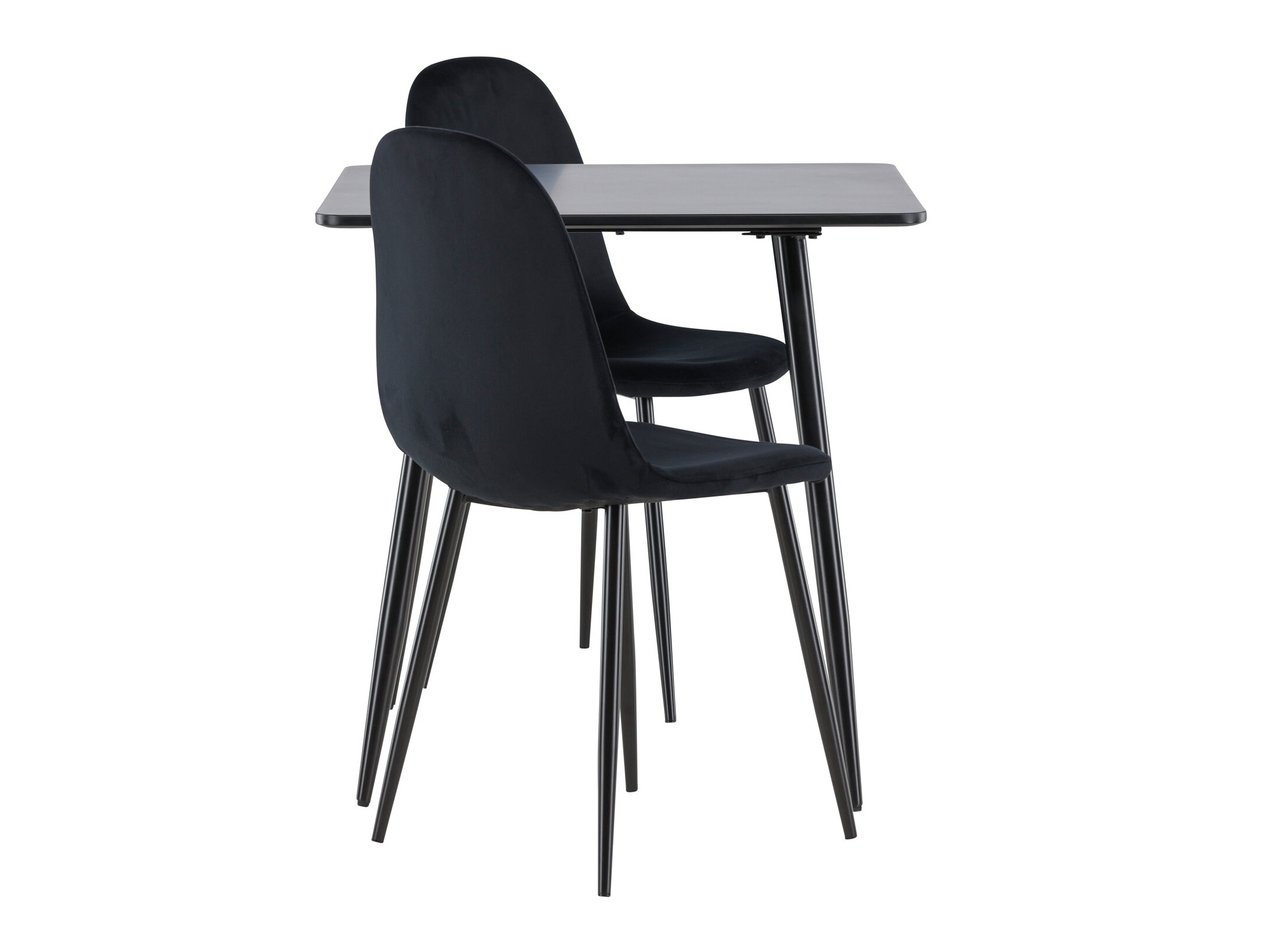 Ēdamistabas komplekts Dallas 4909 (Melns)