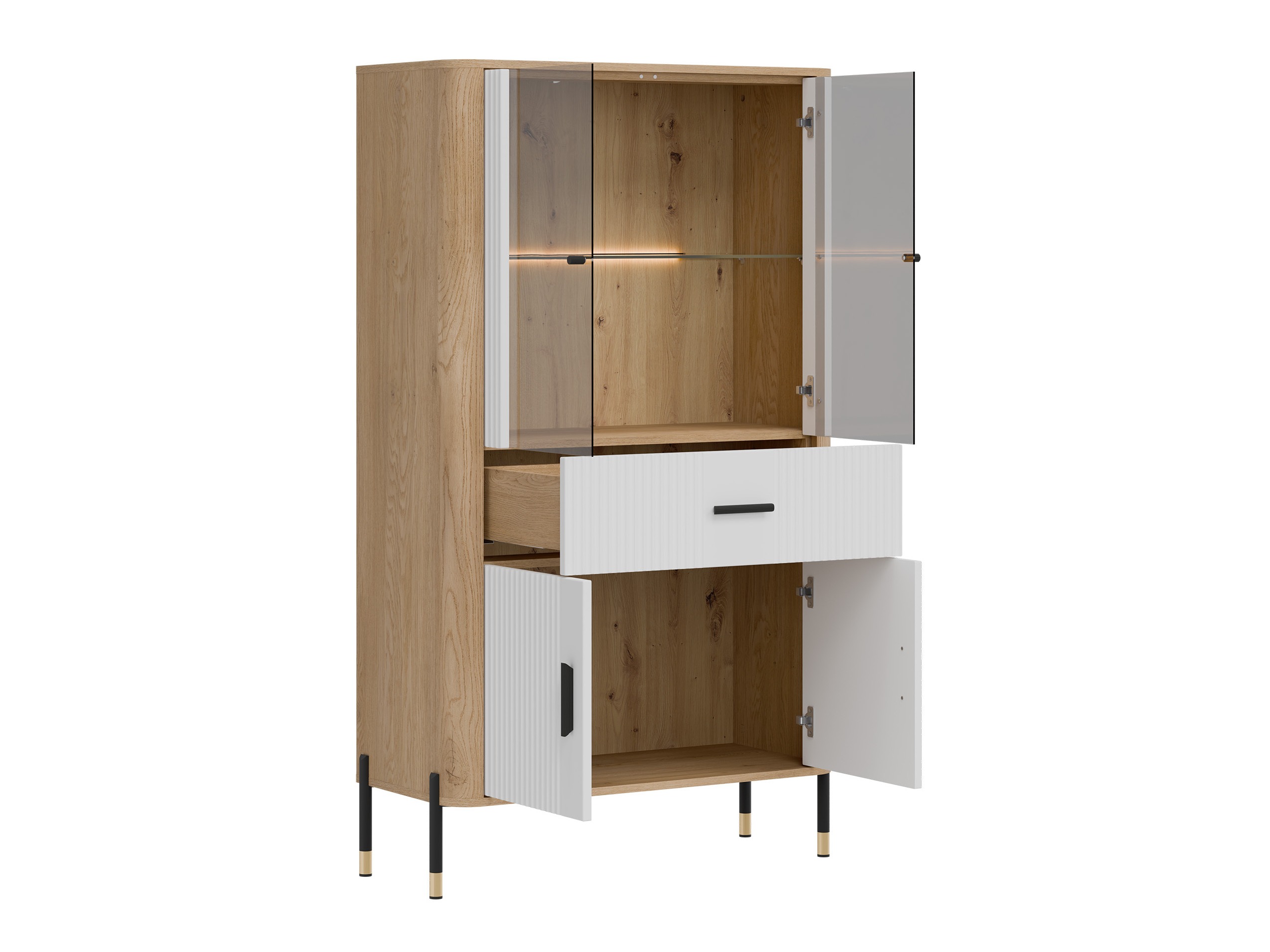 Plaukts Flosora 125 (Balts)