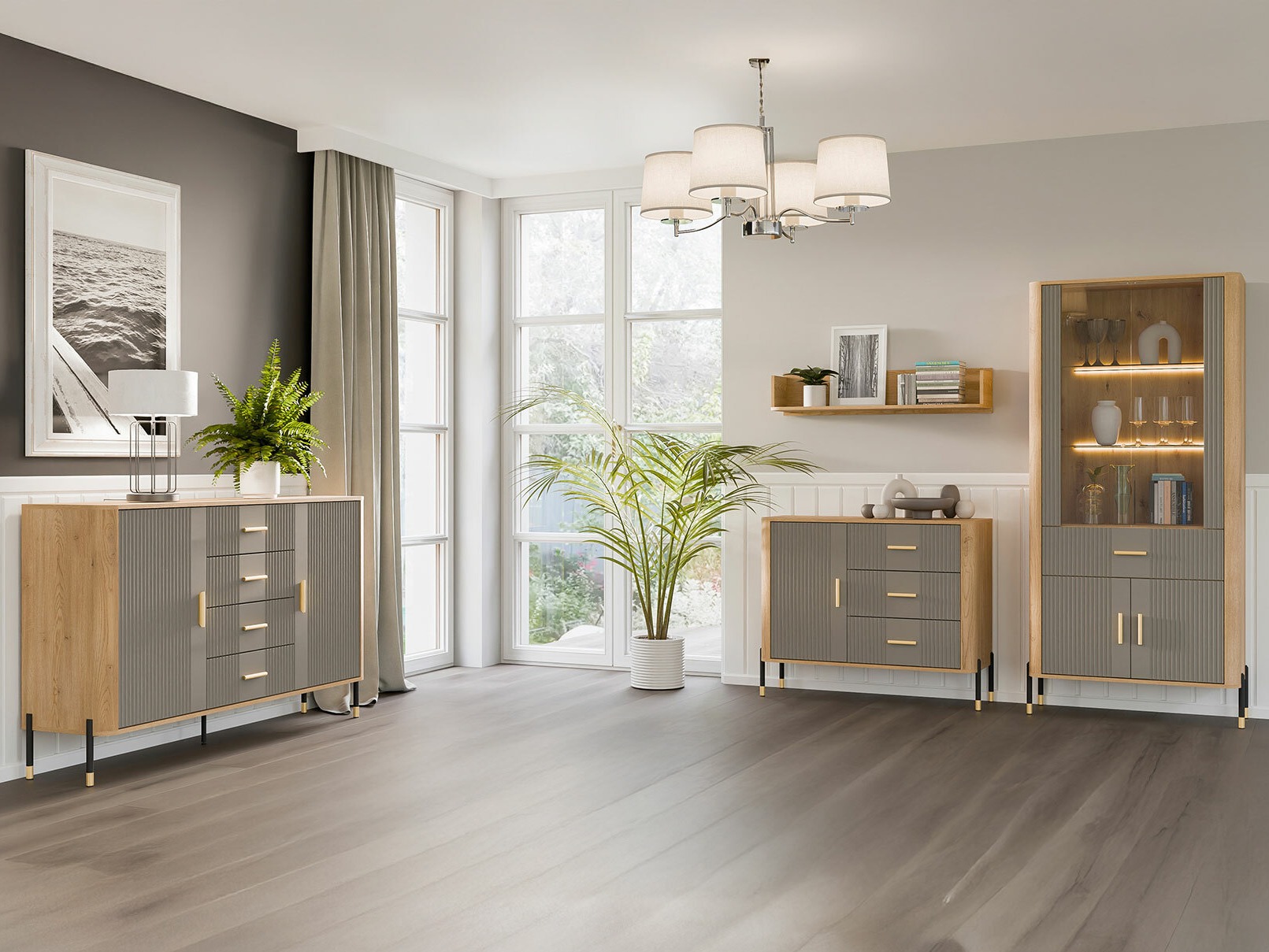 Plaukts Flosora 129 (Pelēks)