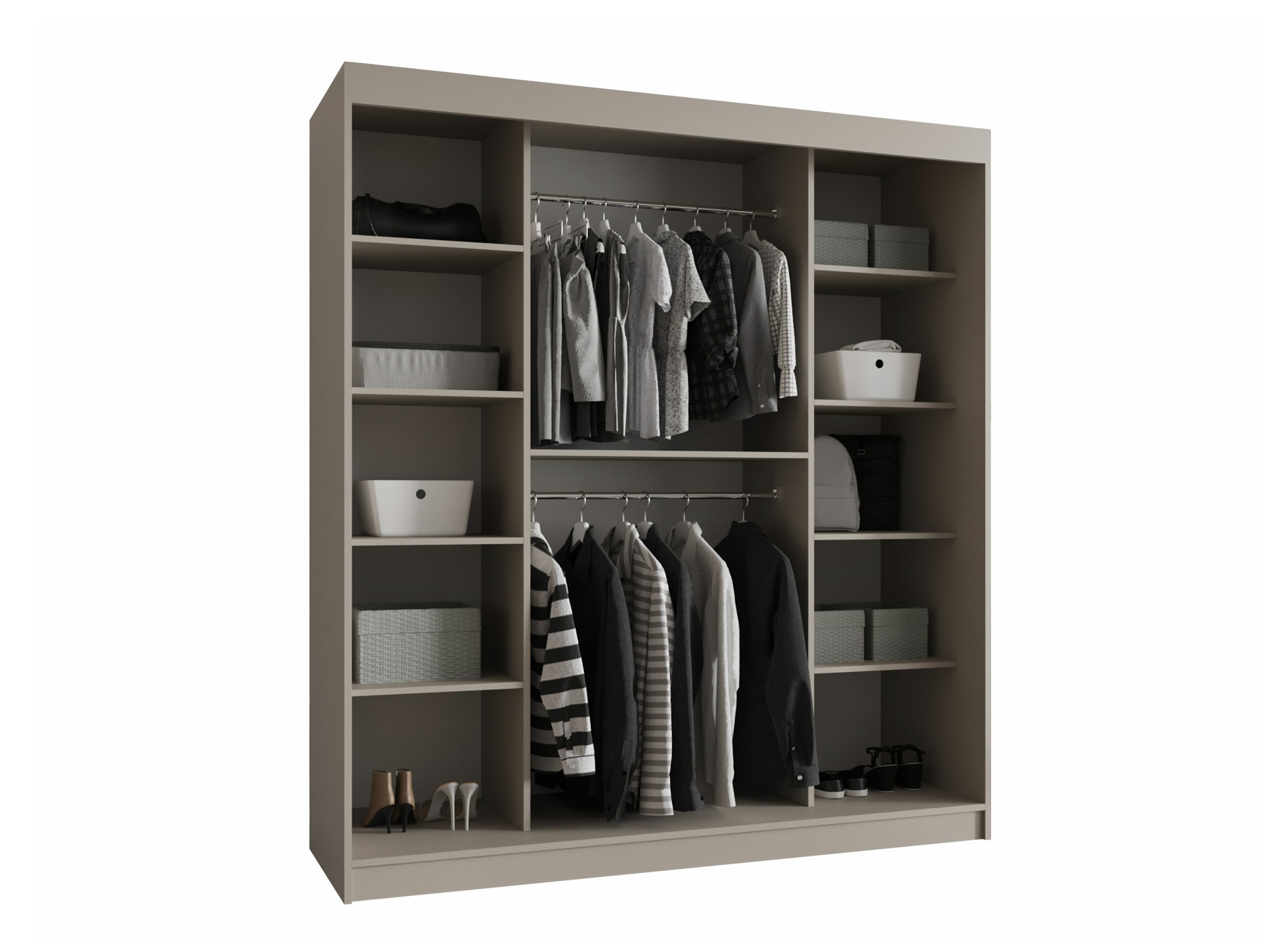 Skapis Hartford 530 (Melns)