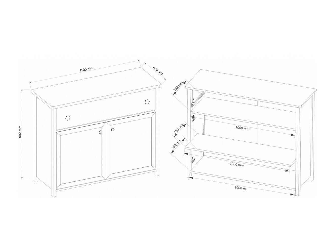 Kumode Romelbo 150 (Balts + Ozols)