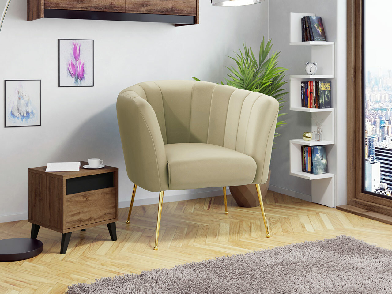 Atpūtas krēsls Orem 112 (Magic Velvet 2201)