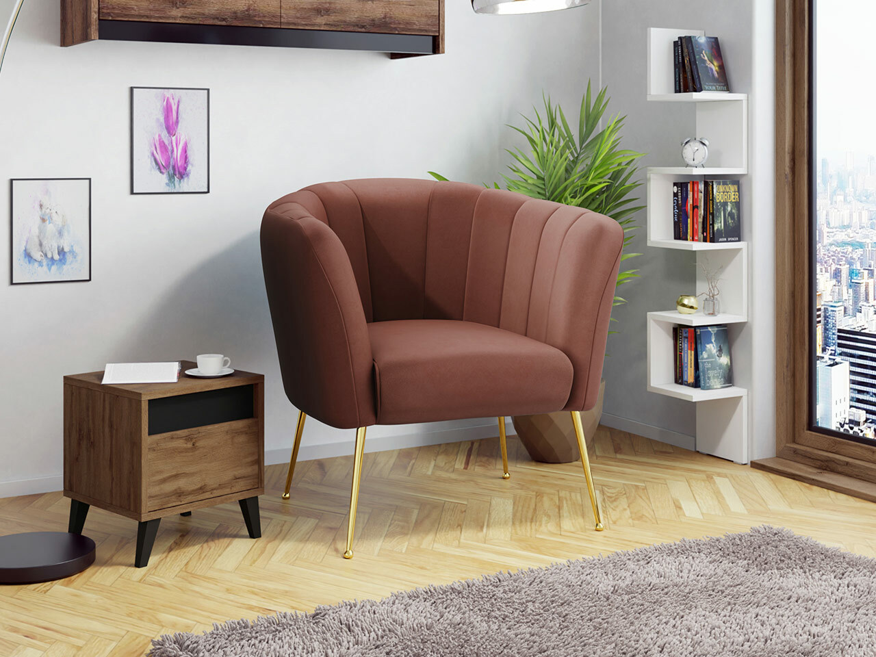 Atpūtas krēsls Orem 112 (Magic Velvet 2258)