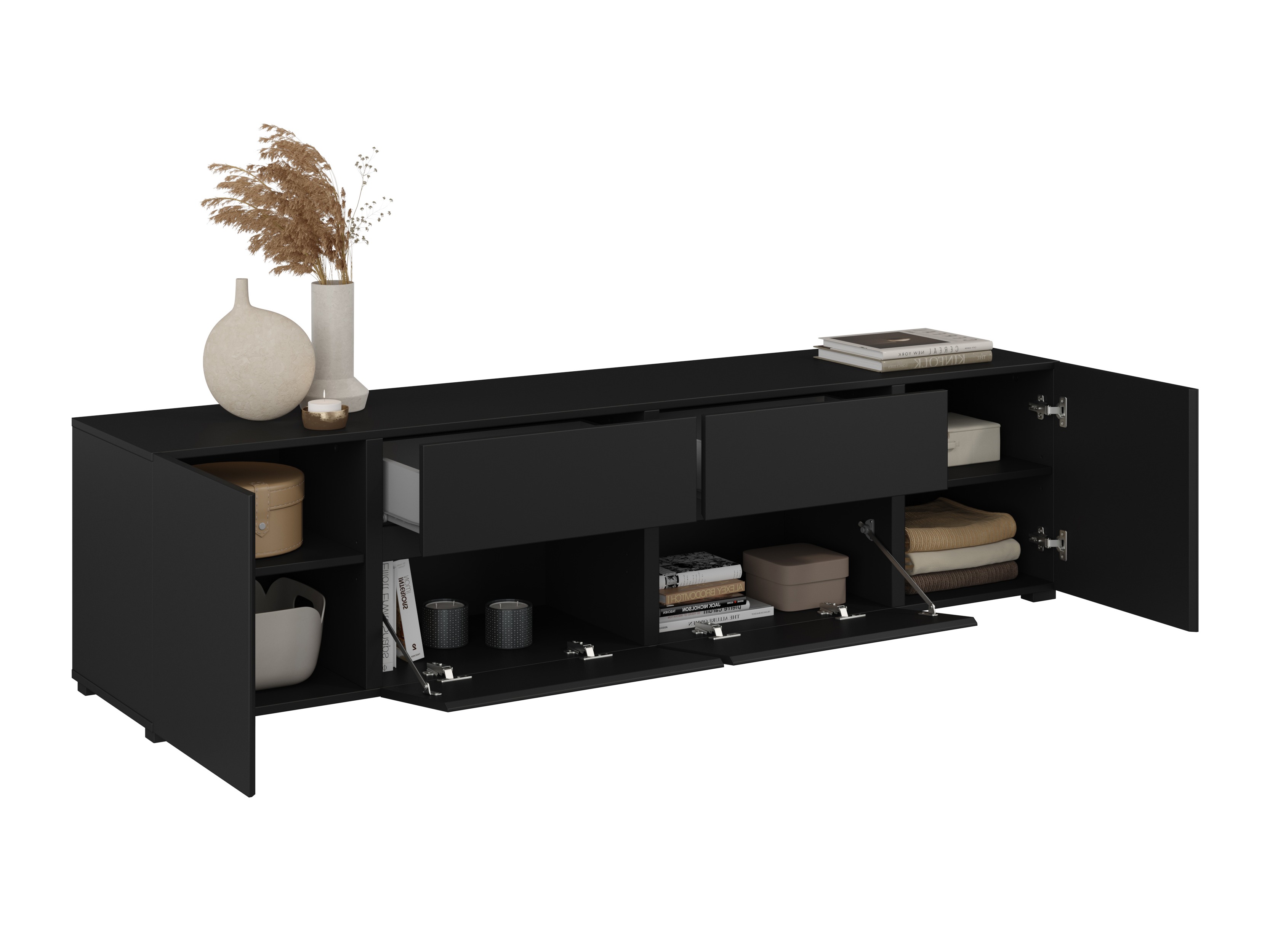 TV galds Elbleve 100 (Melns)