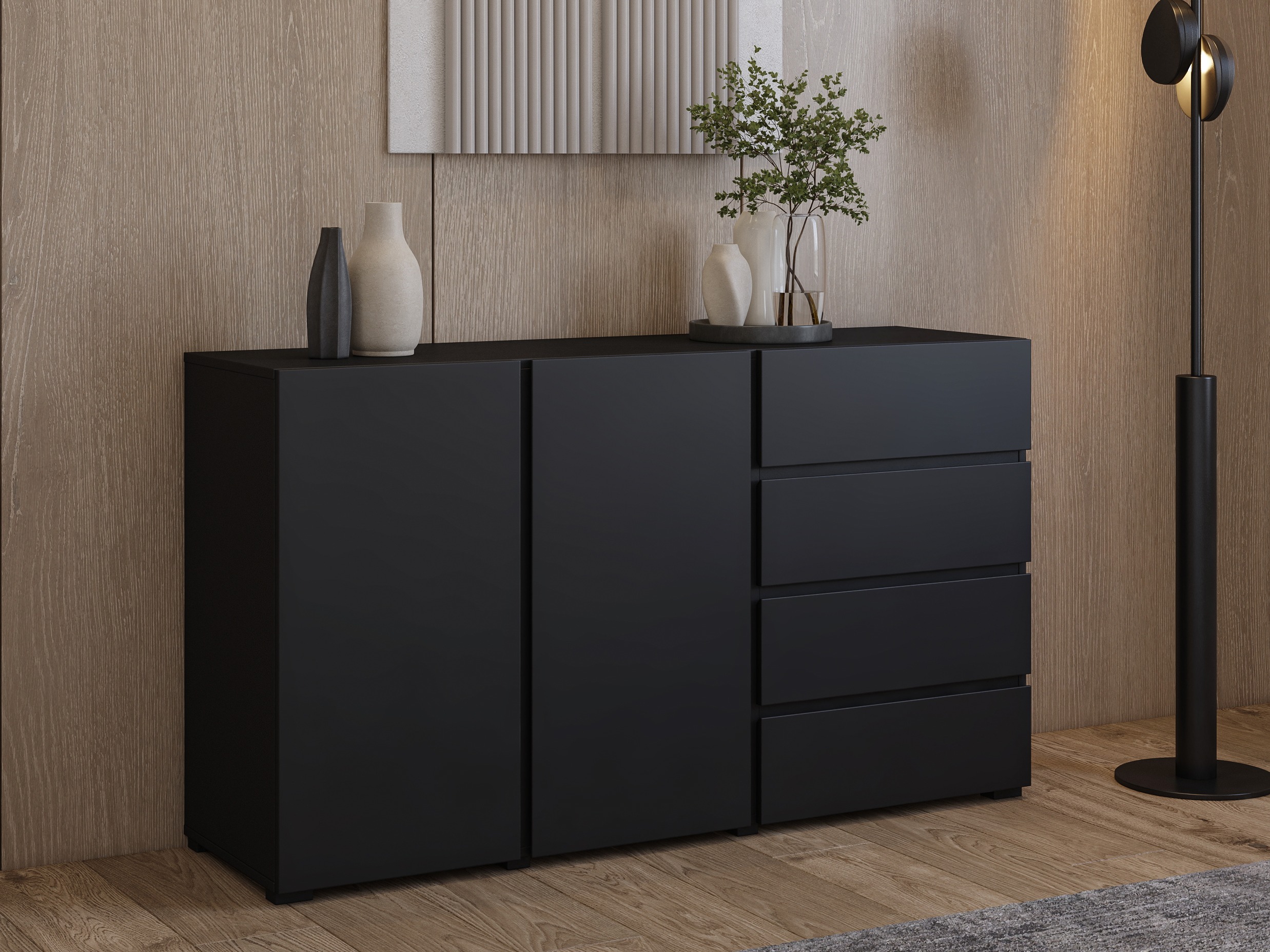 Kumode Elbleve 101 (Melns)