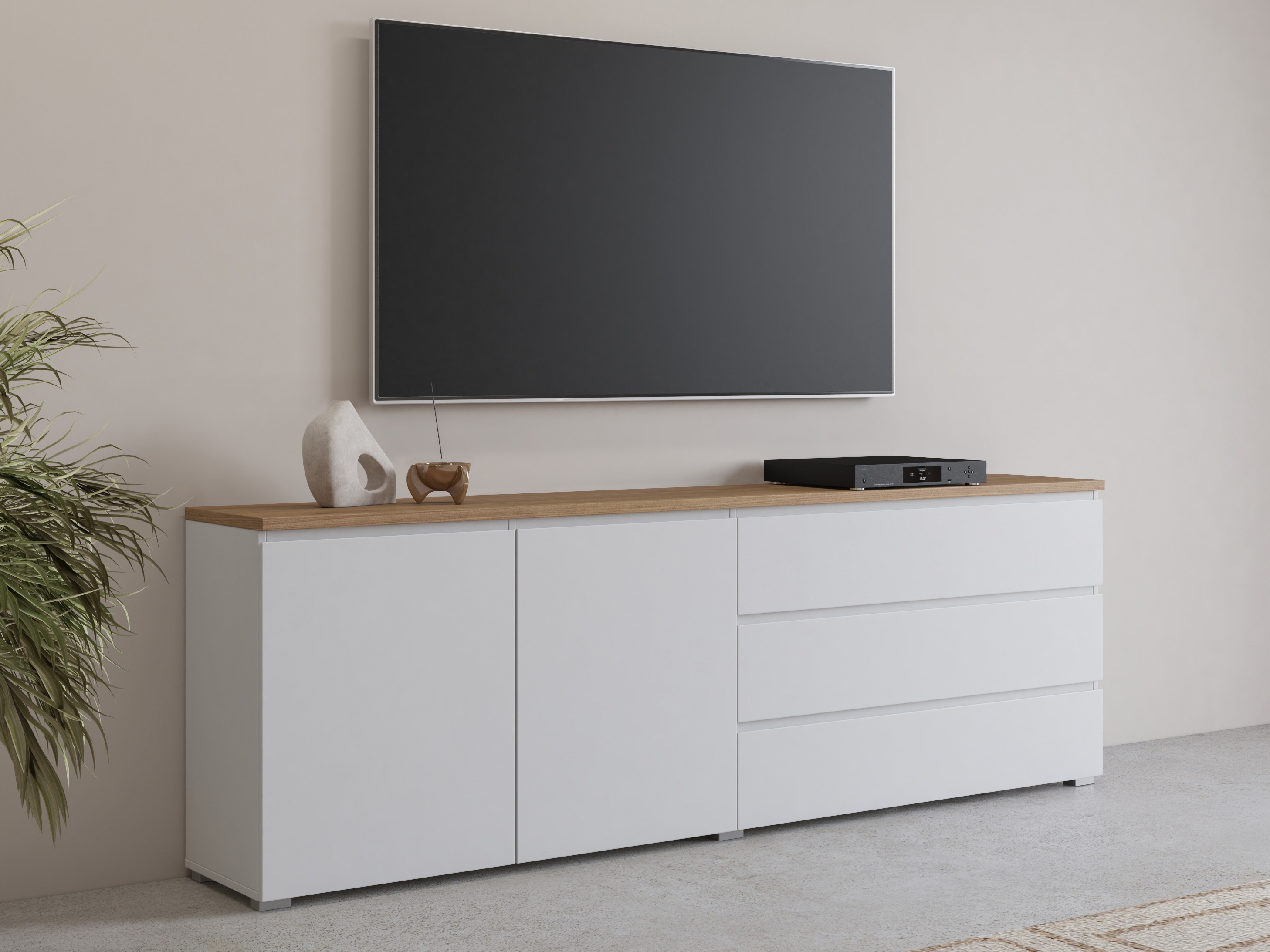 Kumode Baletu 107 (Balts + Ozols)