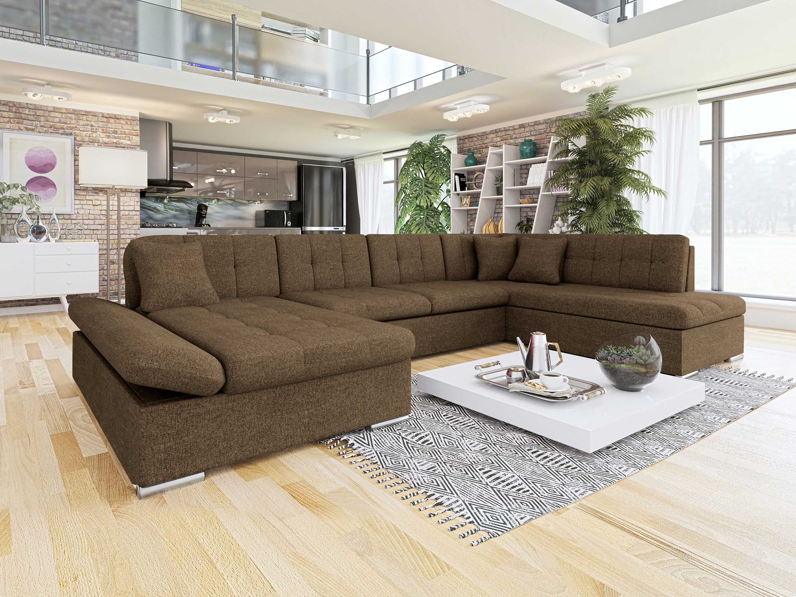 Stūra dīvāns Comfivo Tilia (Lux 03)