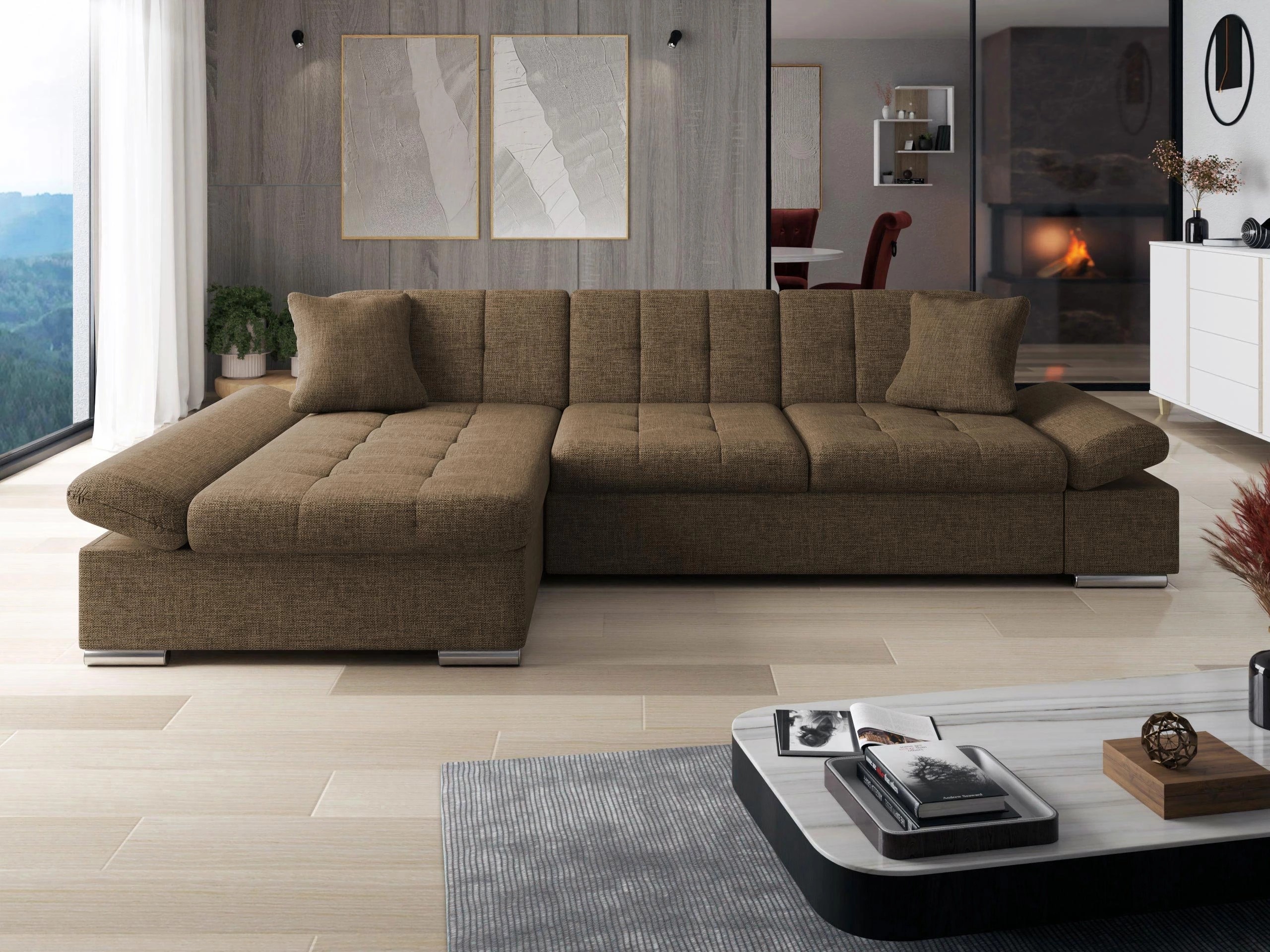 Stūra dīvāns Comfivo Sanitas (Lux 03)