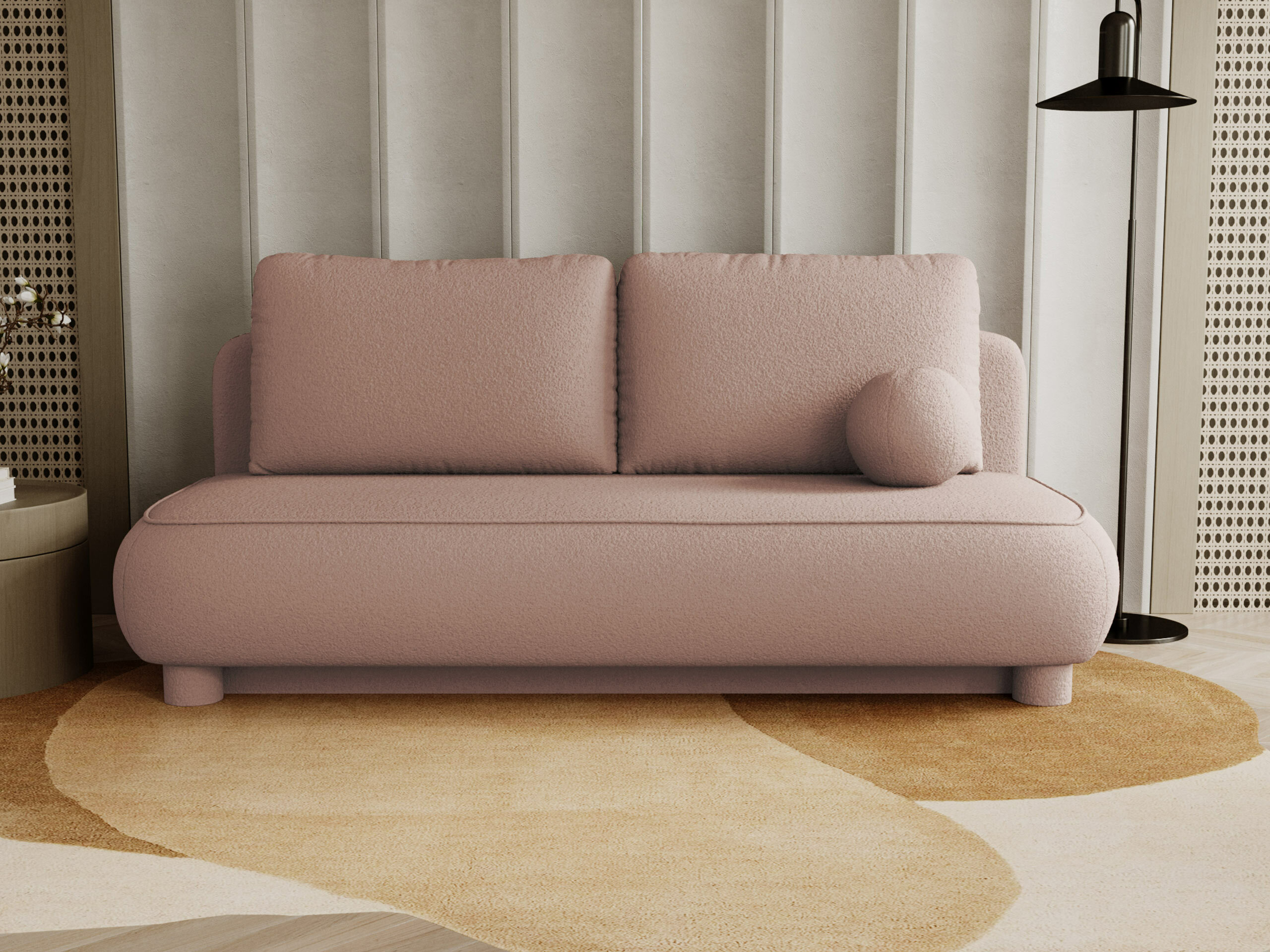 Dīvāns gulta TrendyNest Canora (Coral 45)
