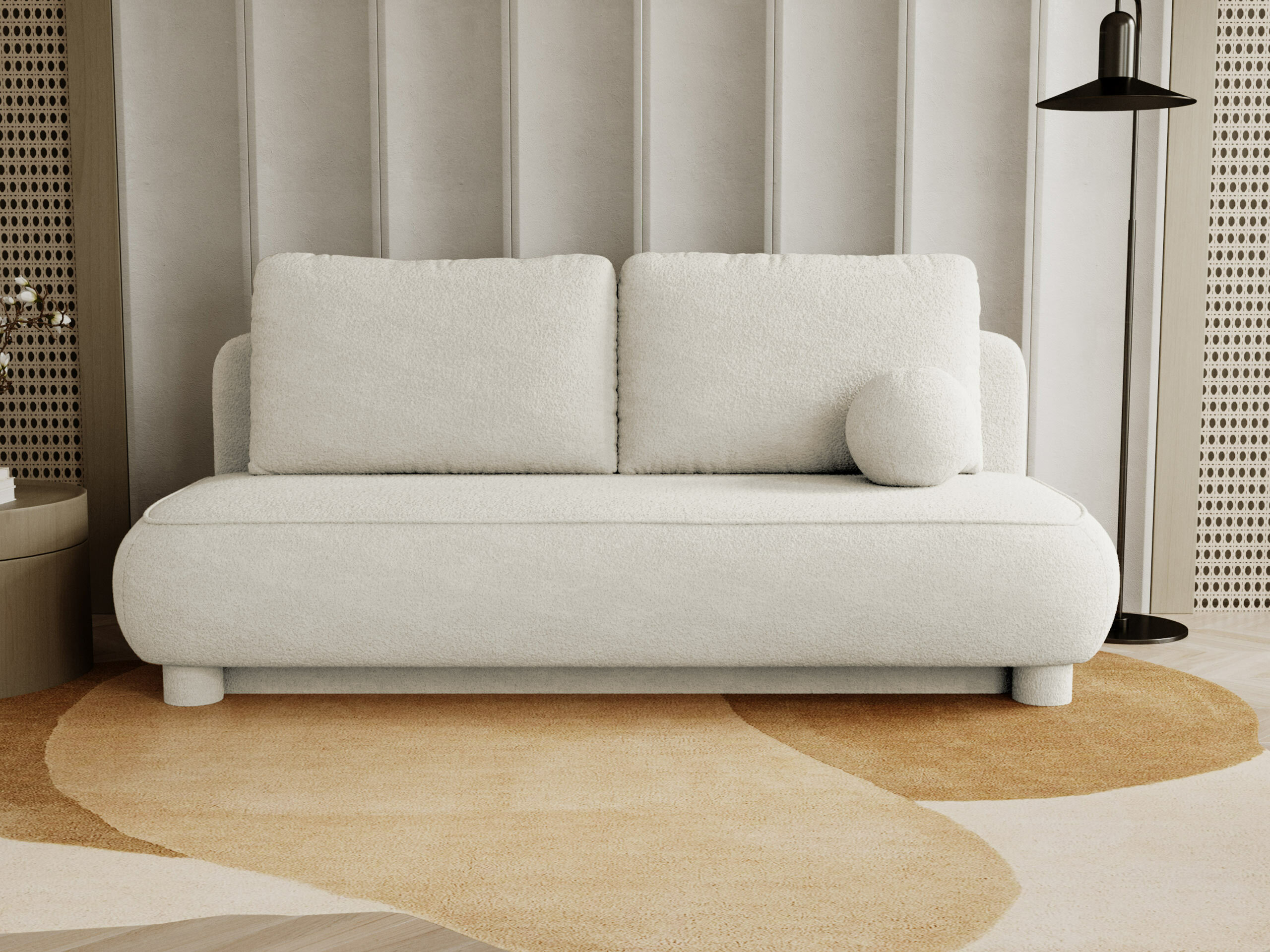 Dīvāns gulta TrendyNest Canora (Coral 65)