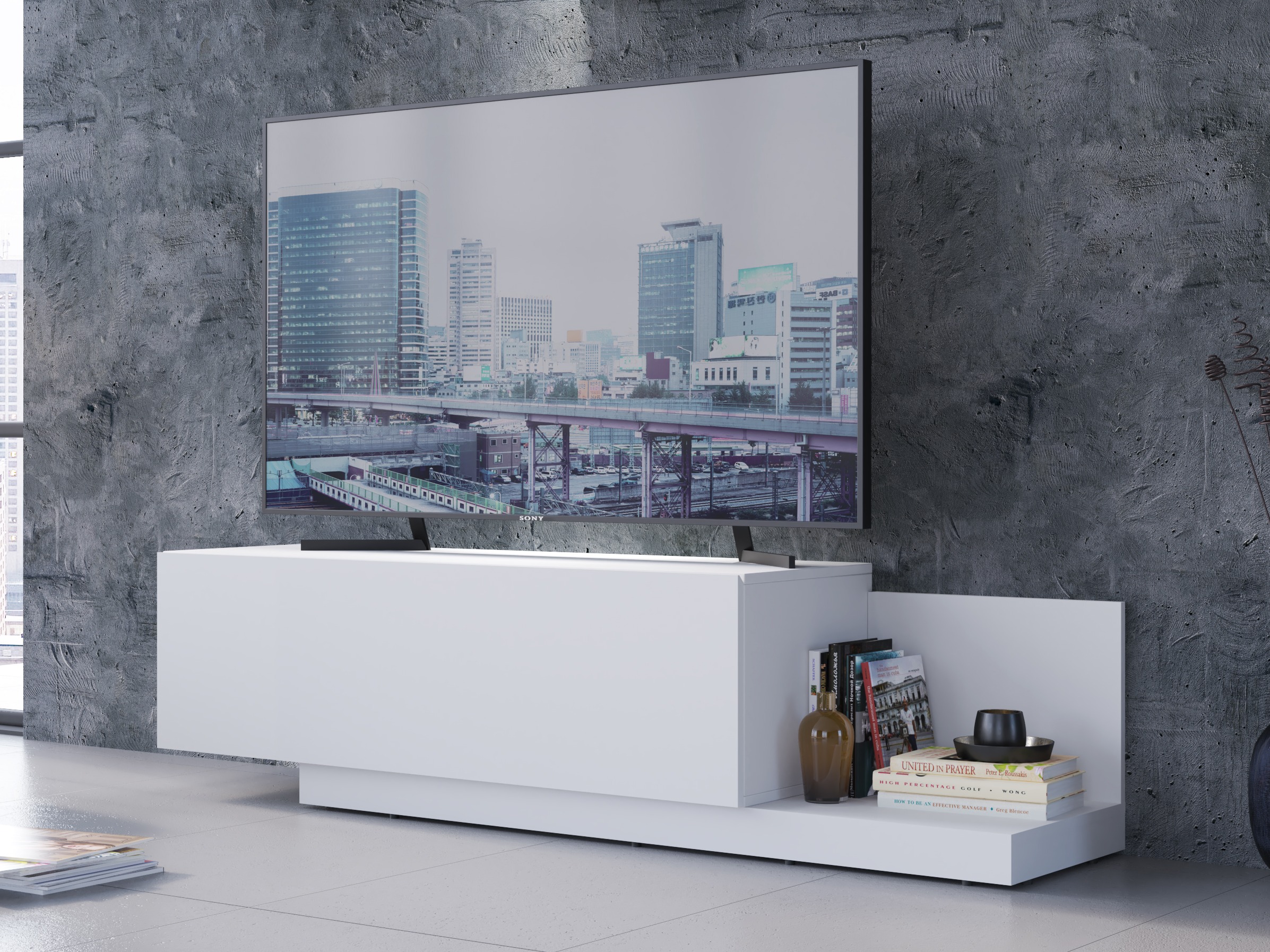 TV galds Ontario 244 (Balts)