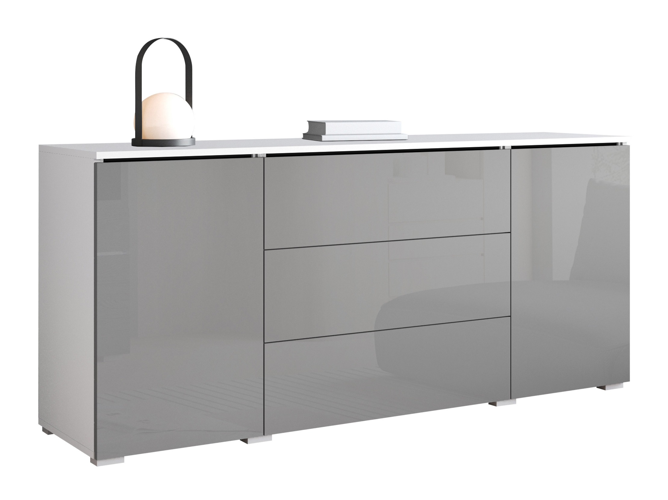 Kumode Mirfivo 102 (Glancēts pelēks)