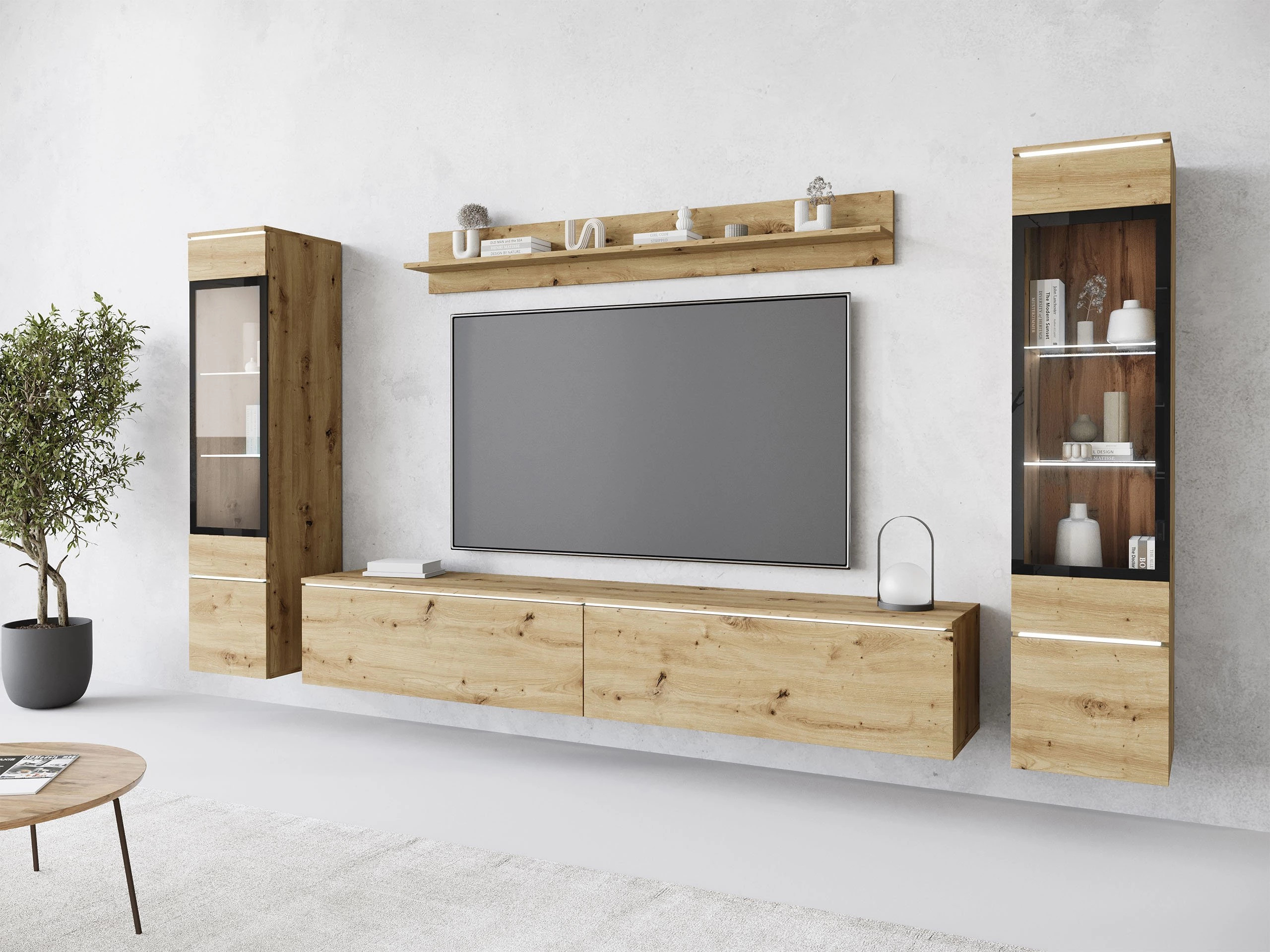 Viesistabas komplekts Mirfivo 101 (Artisan ozols)