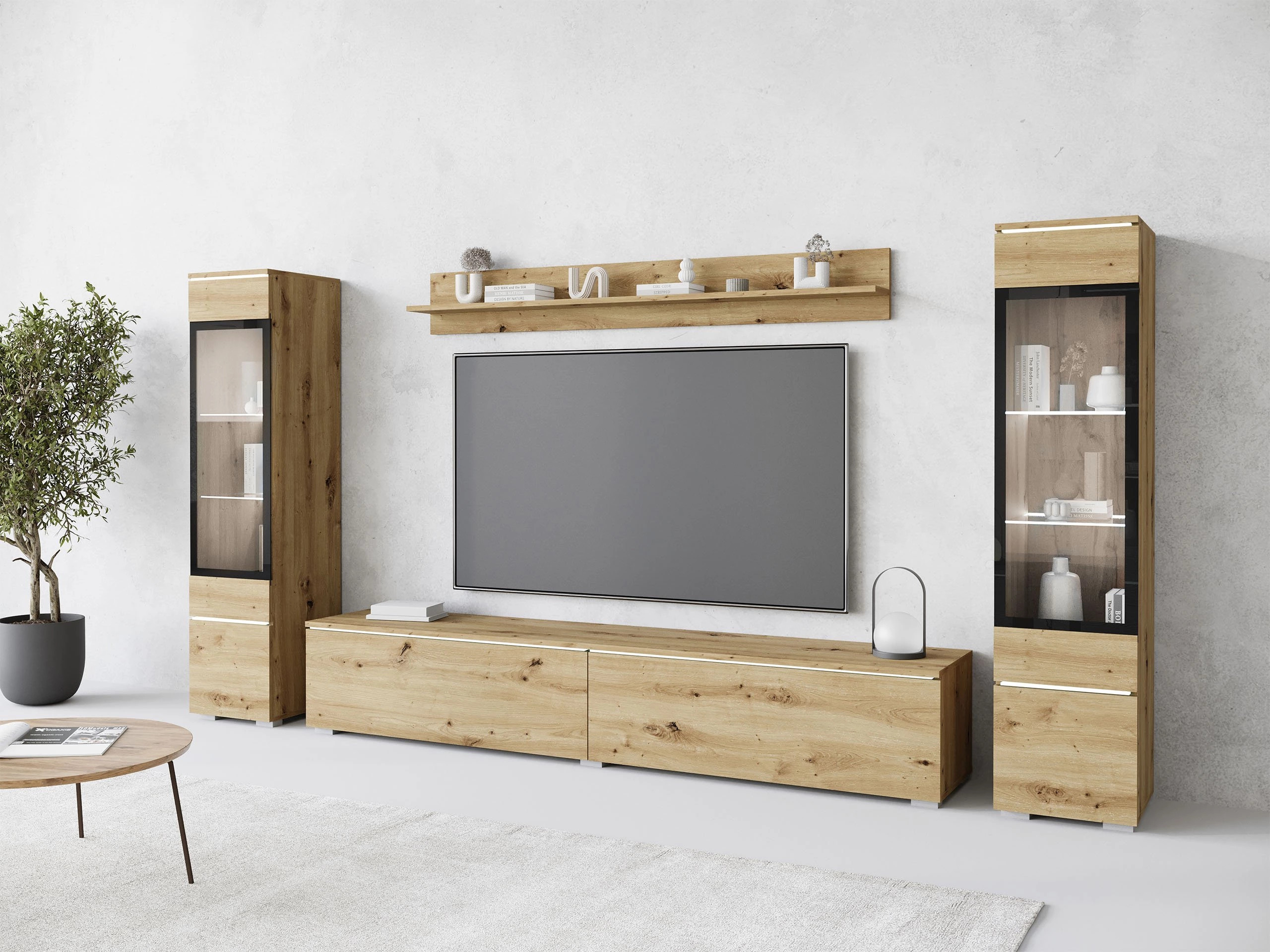 Viesistabas komplekts Mirfivo 101 (Artisan ozols)