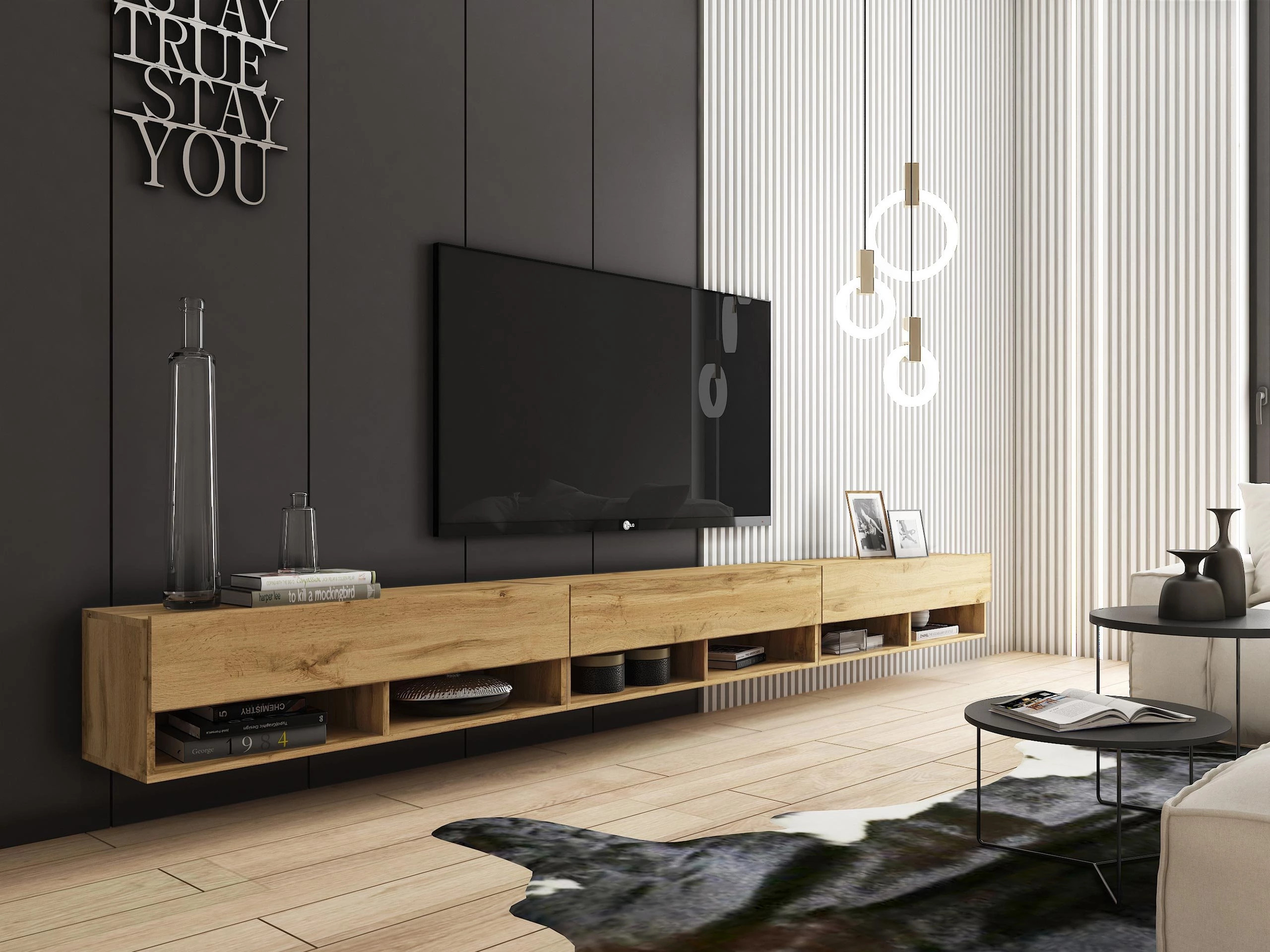 TV galds Sarasota 144 (Votan ozols)