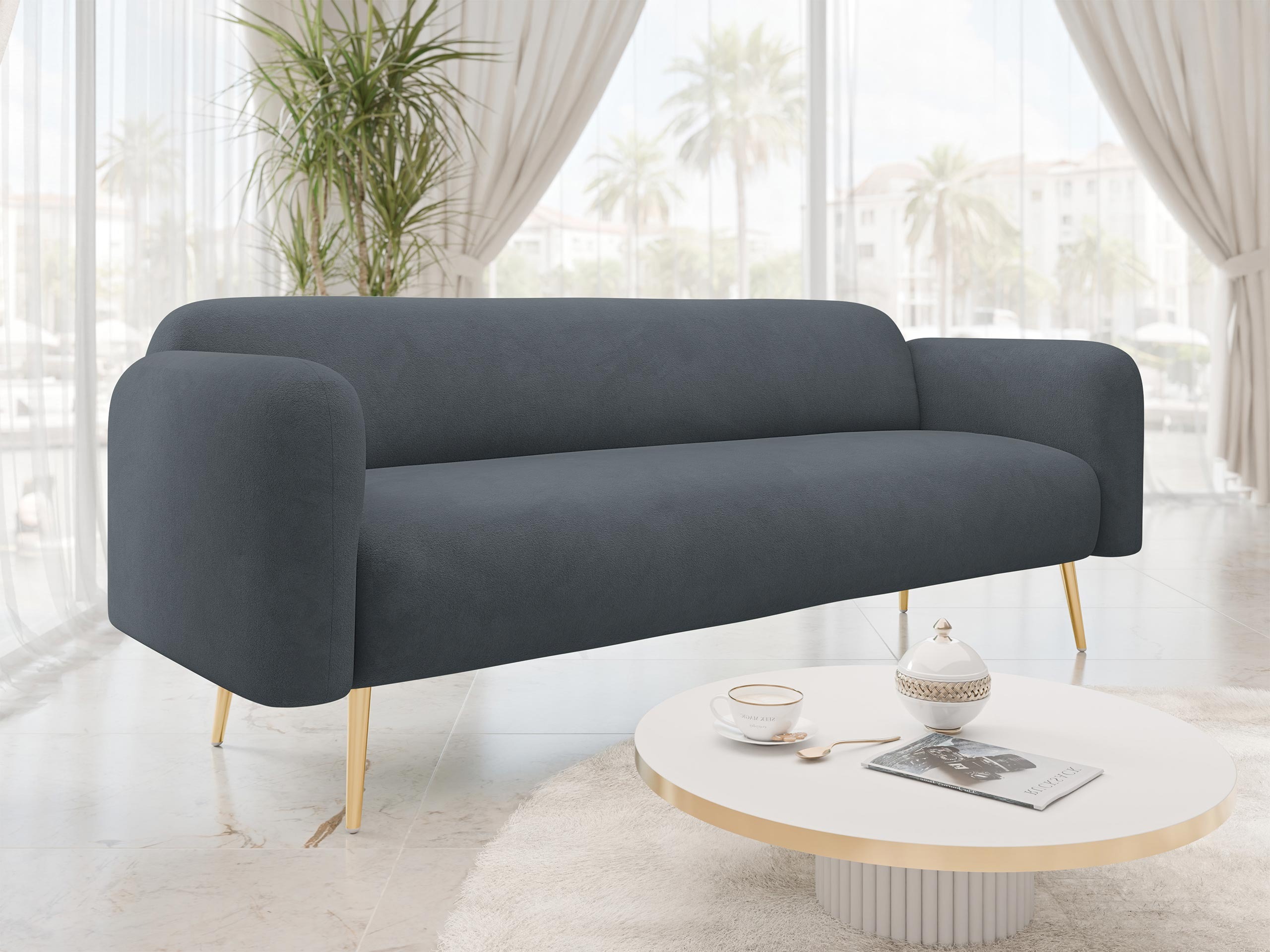 Dīvāns Comfivo Beatitudo III (Uttario Velvet 2970)