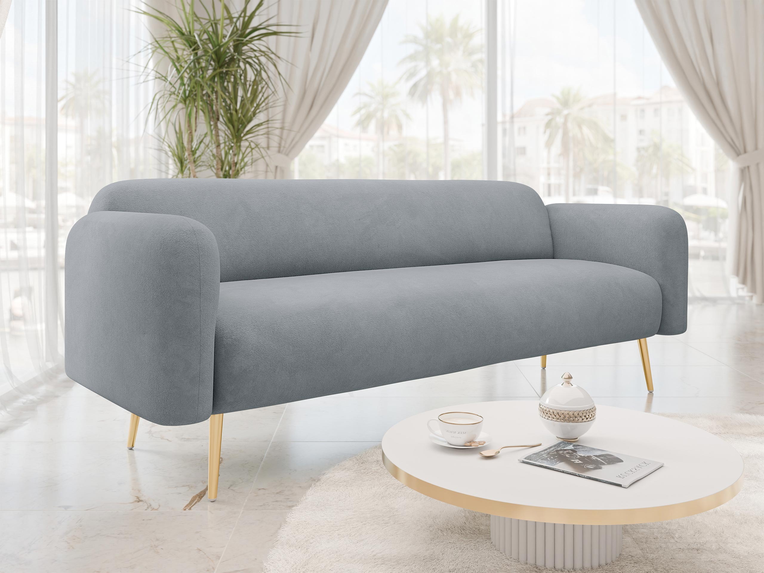 Dīvāns Comfivo Beatitudo III (Uttario Velvet 2972)