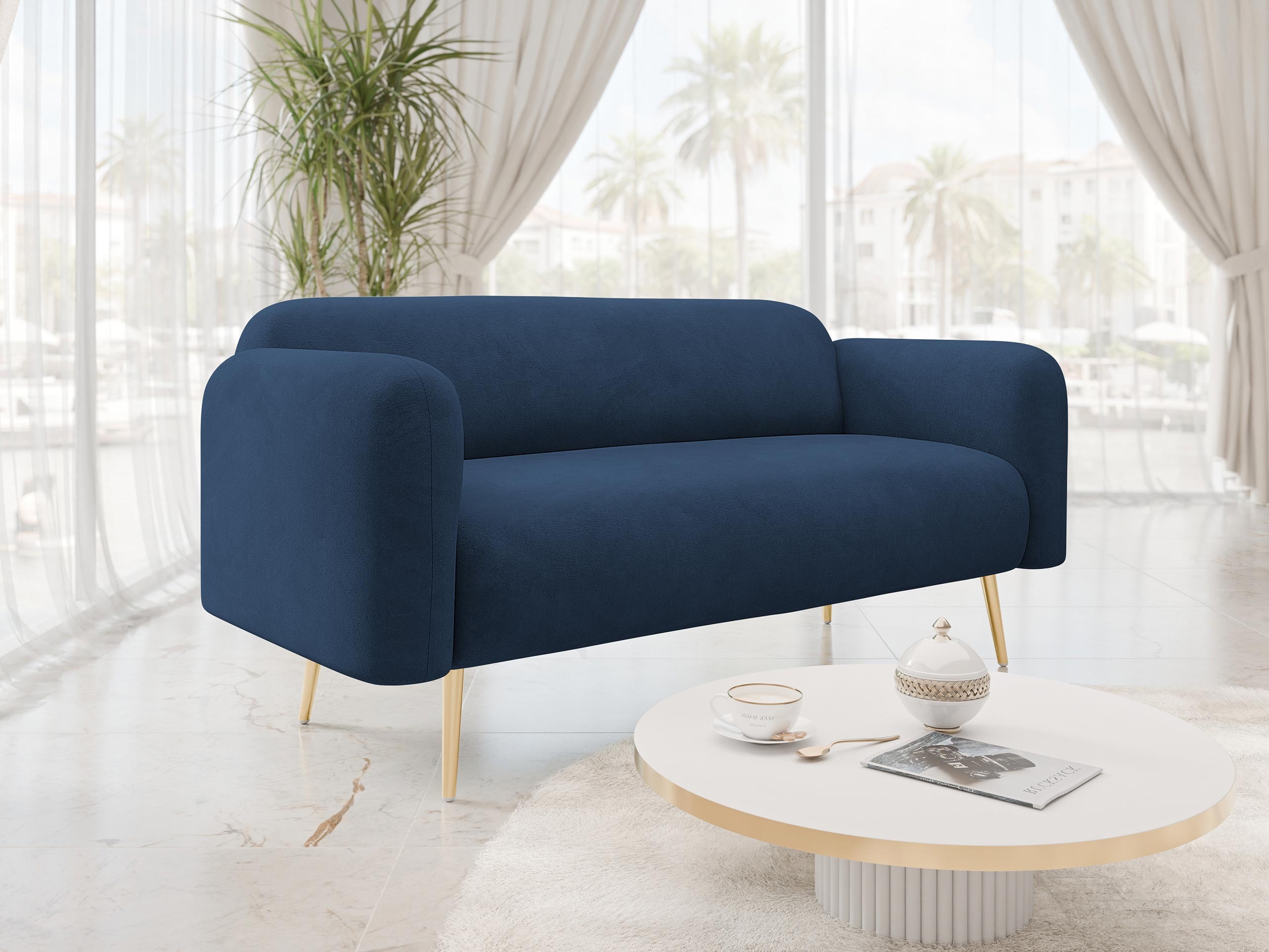 Dīvāns Comfivo Beatitudo II (Uttario Velvet 2967)