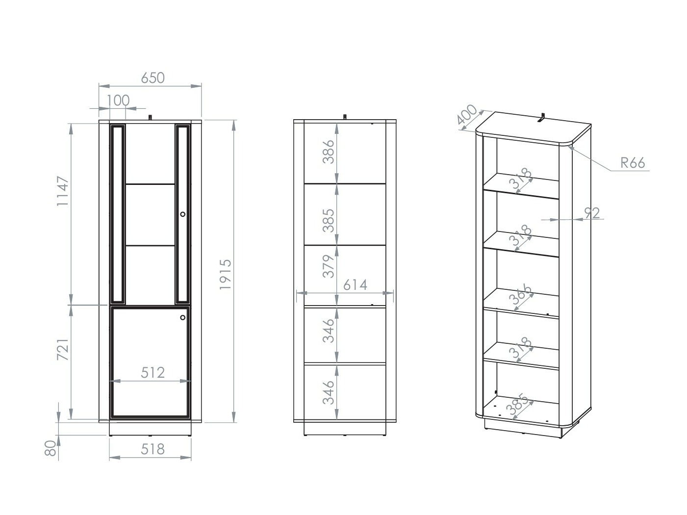Plaukts Cavrome 104