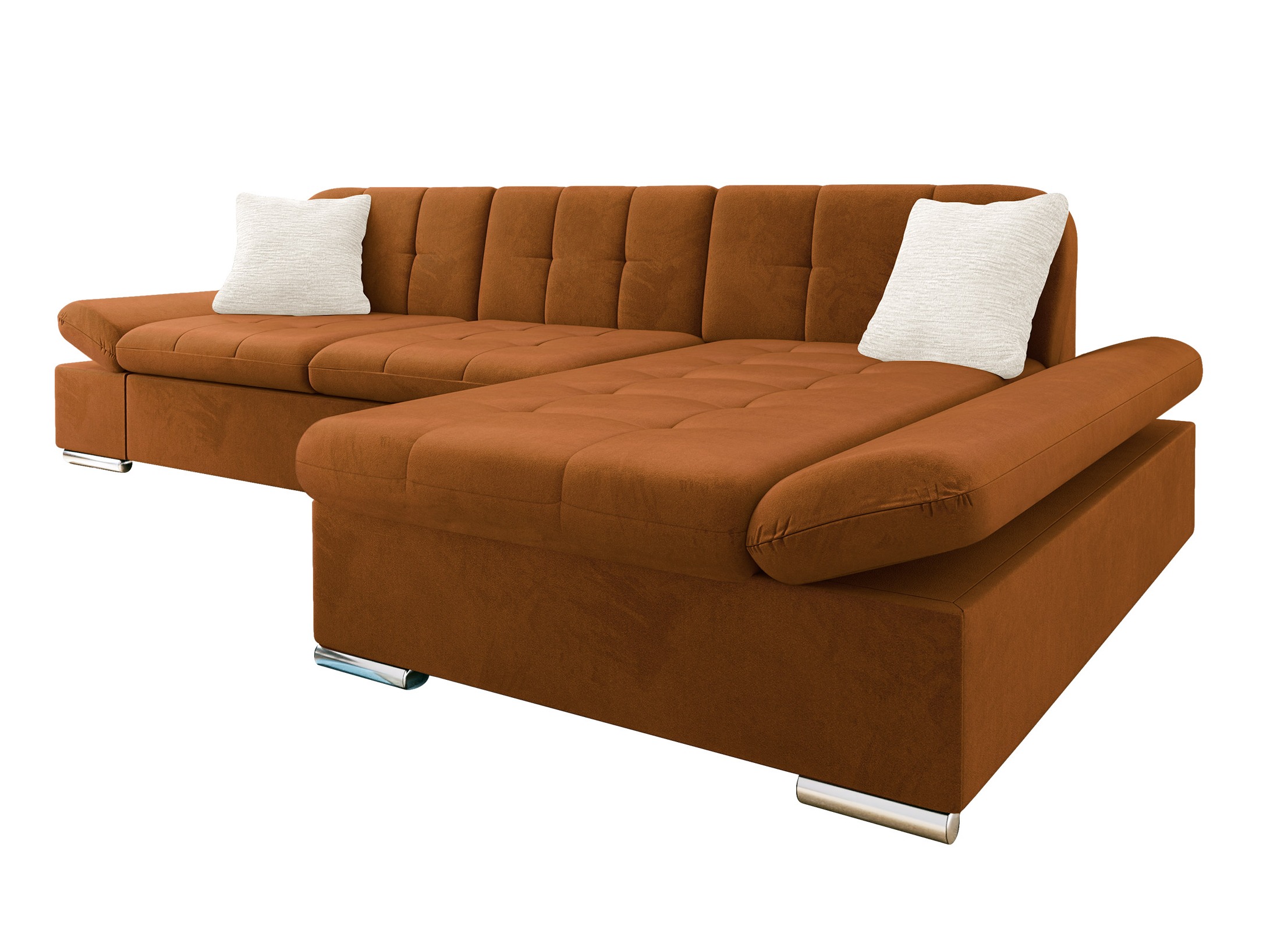 Stūra dīvāns Comfivo Sanitas II (Piano 21 + Mokka 03)