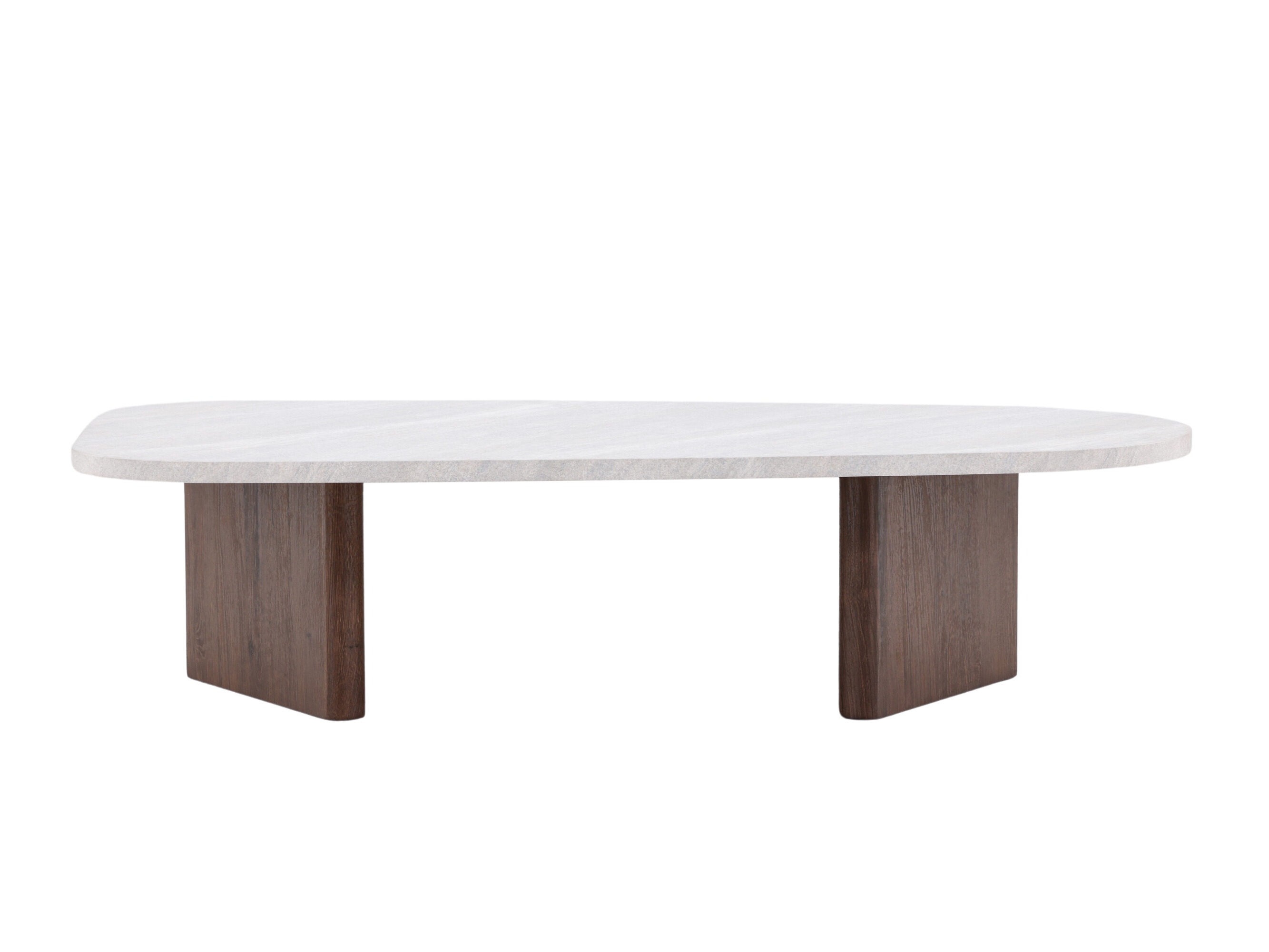 Žurnālu galdiņš Dallas 4213 (Pelēks + Brūns)