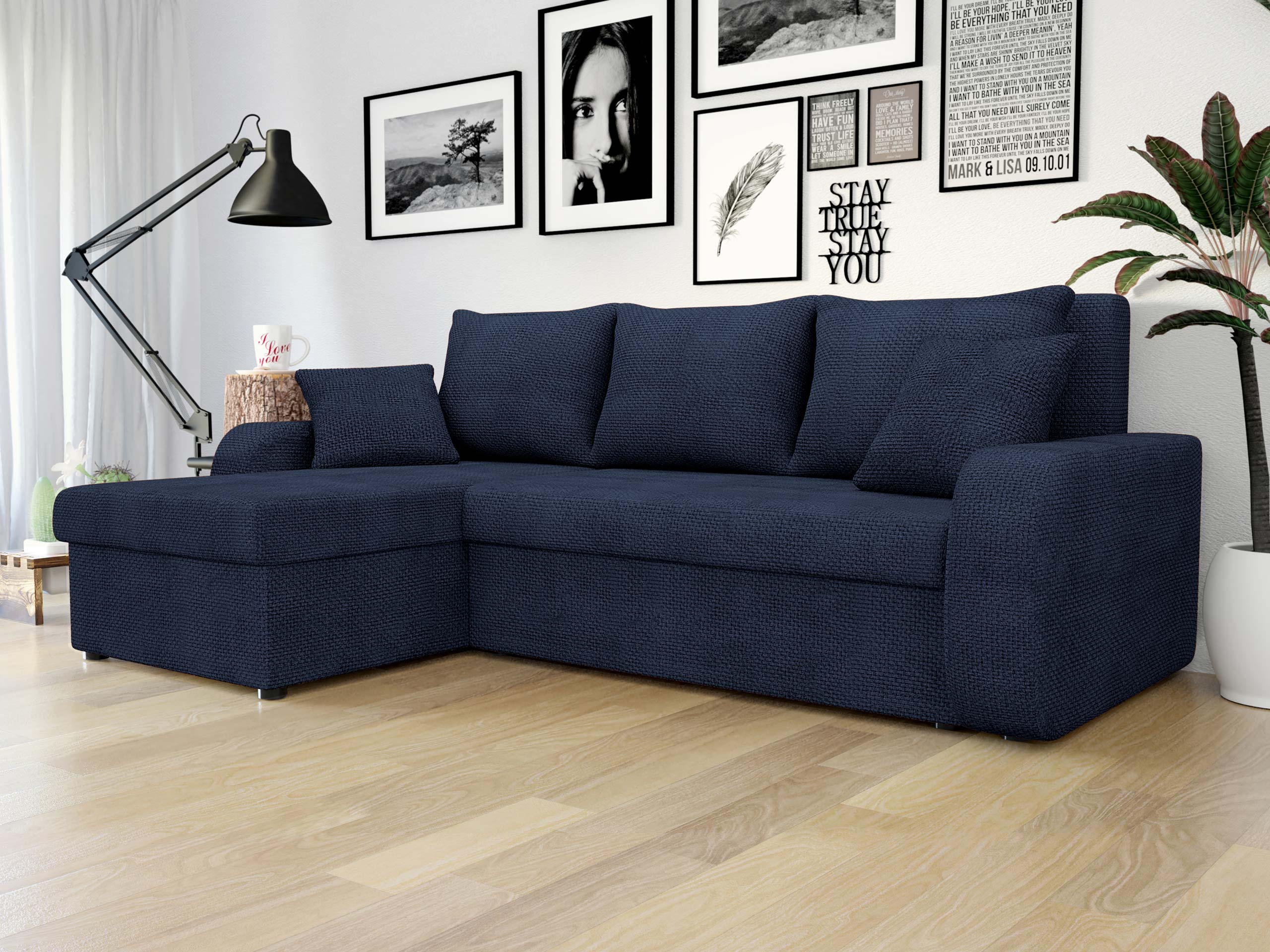 Stūra dīvāns Comfivo Melissa (Flow 22)