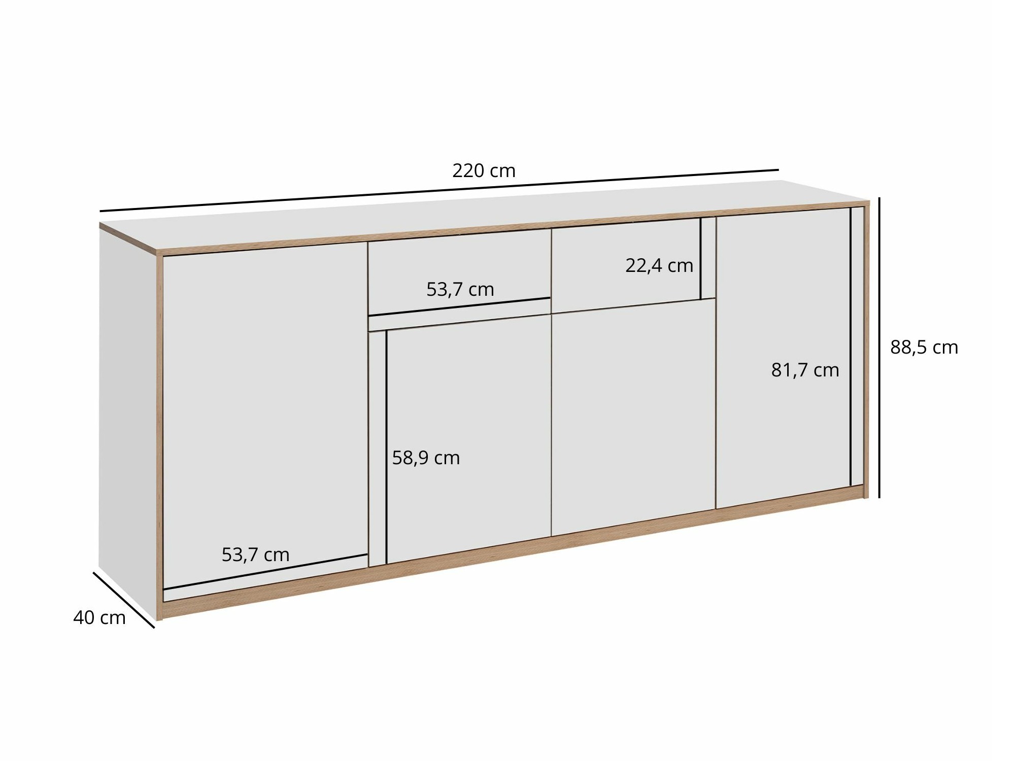 Kumode Fivetri 102 (Balts)