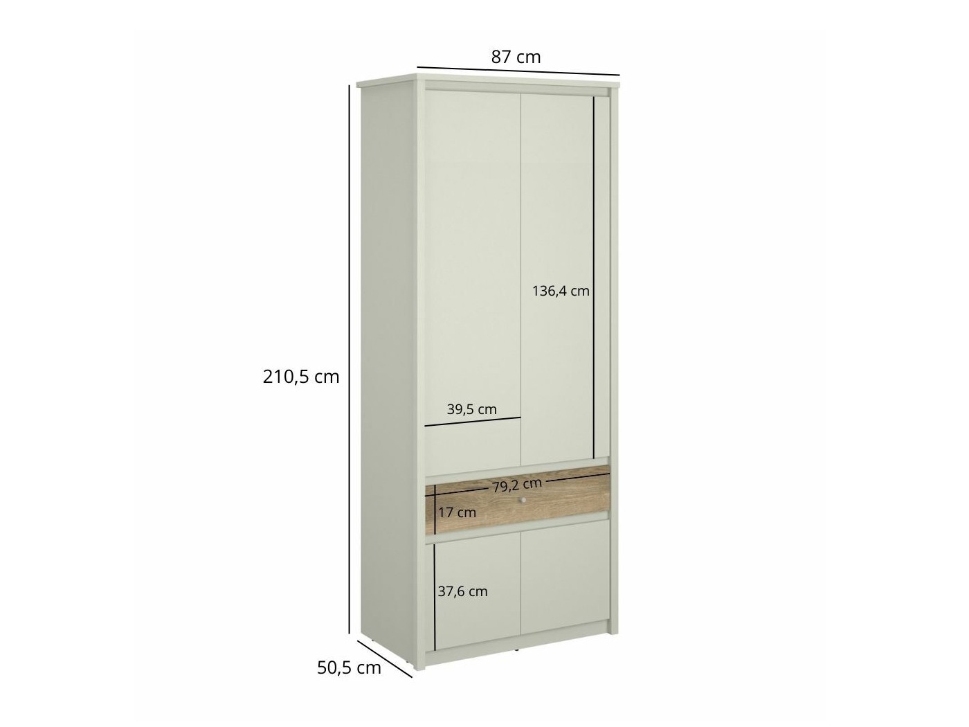 Skapis Fentoli 116