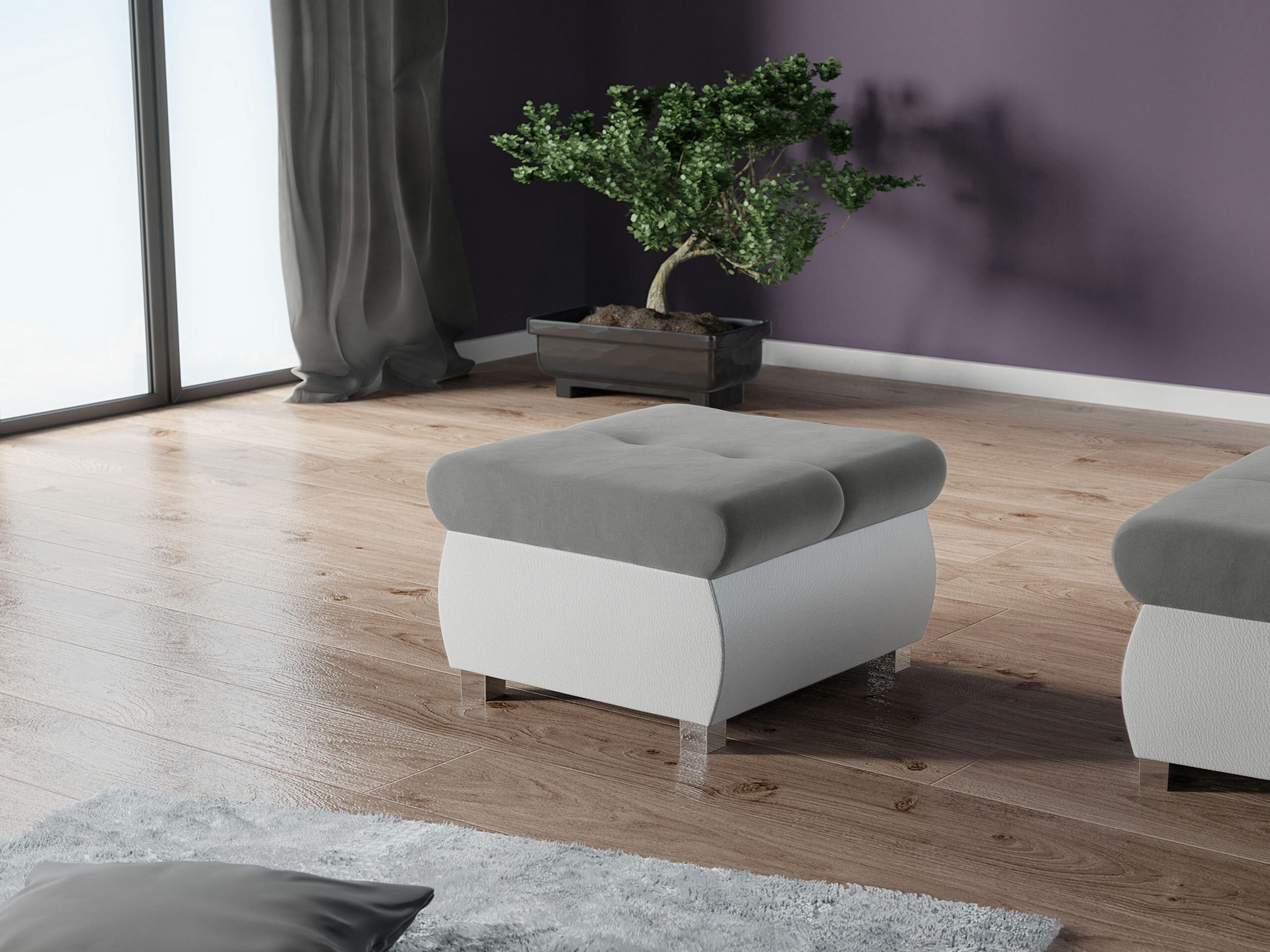 Pufs Comfivo Nitor (Soft 017 + Magic Velvet 2217)